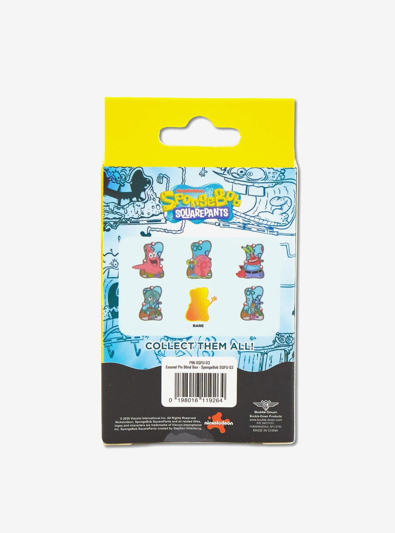 SpongeBob SquarePants Buoy Portrait Mystery Enamel Pin Blind Box Series 2 Pack, , alternate - view 4