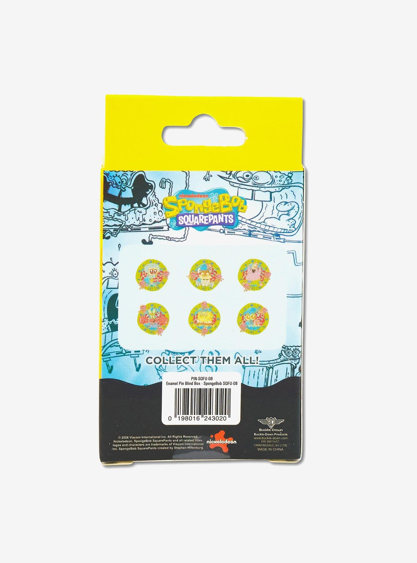 SpongeBob SquarePants Glow in the Dark Mystery Enamel Pin Blind Box Series 2 Pack, , alternate - view 4