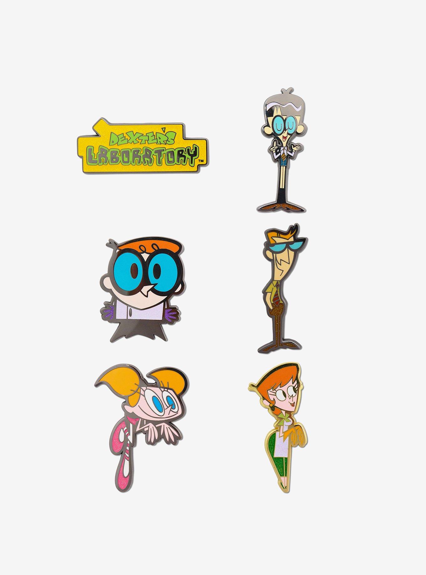Dexter's Laboratory Mystery Enamel Pin Blind Box Series 2 Pack