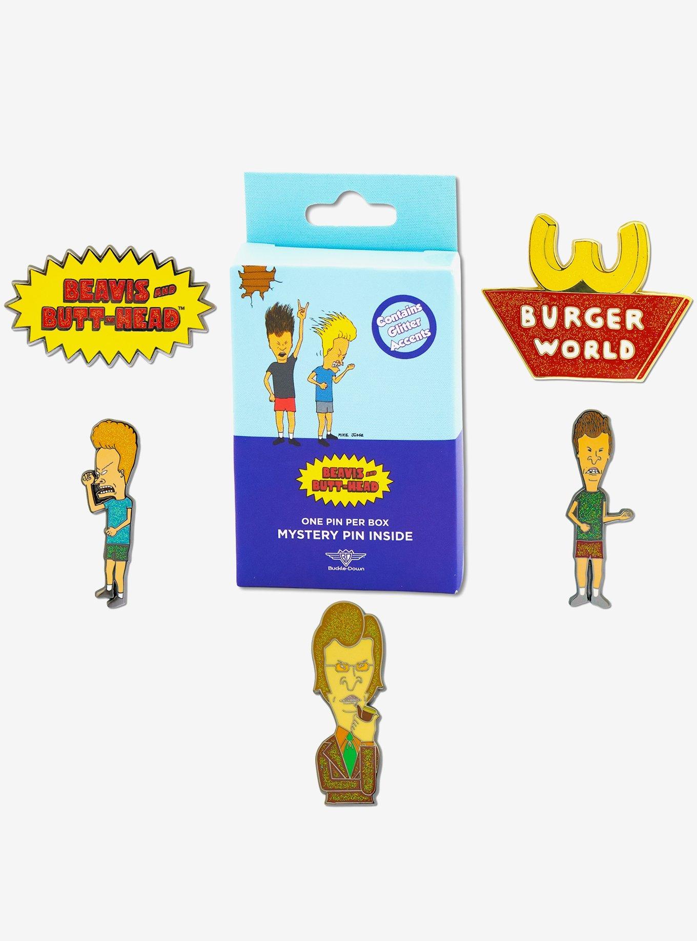 Beavis and Butt-Head Mystery Enamel Pin Blind Box Series, , alternate - view 4