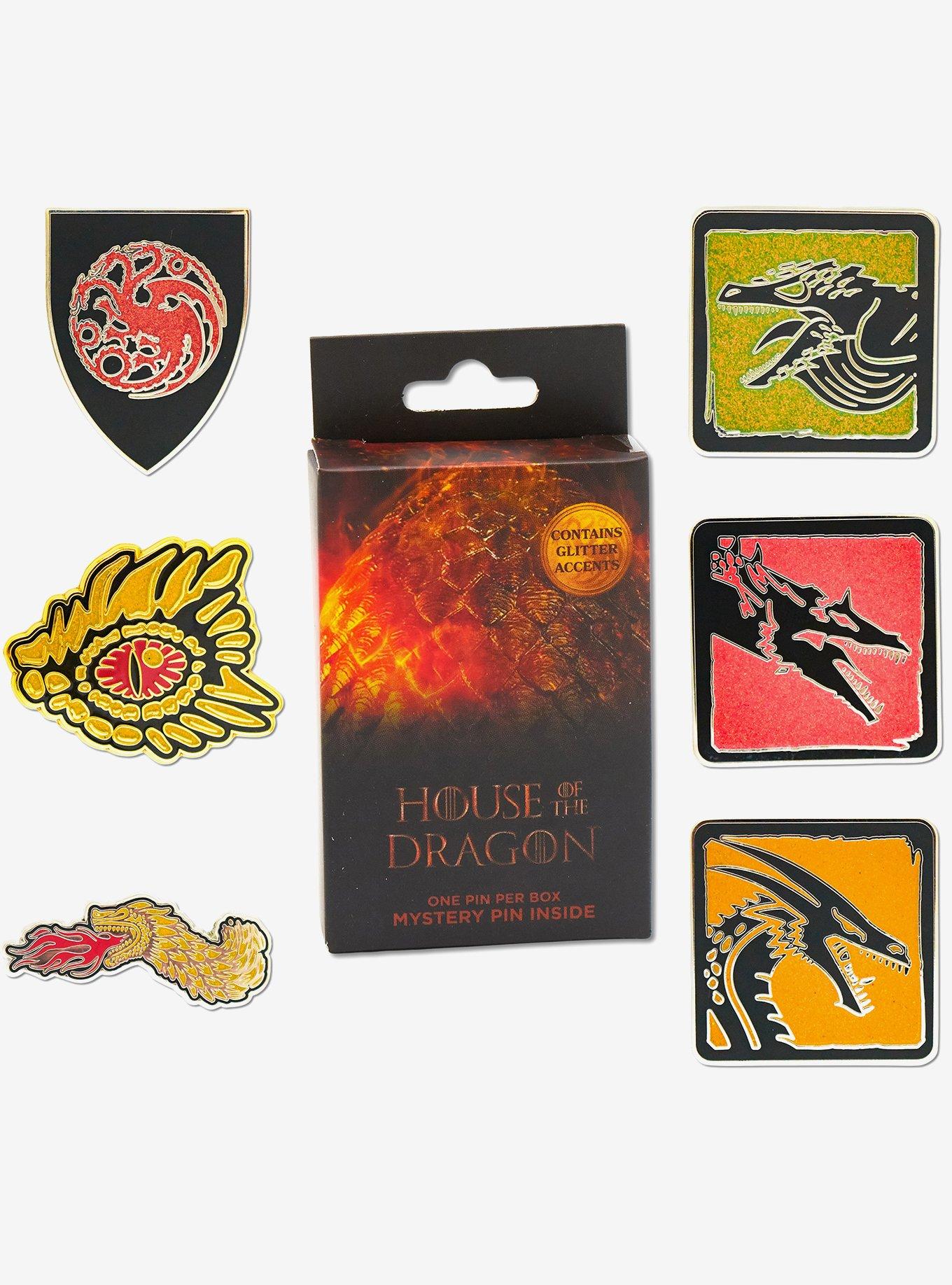 House of the Dragon Mystery Enamel Pin Blind Box Series