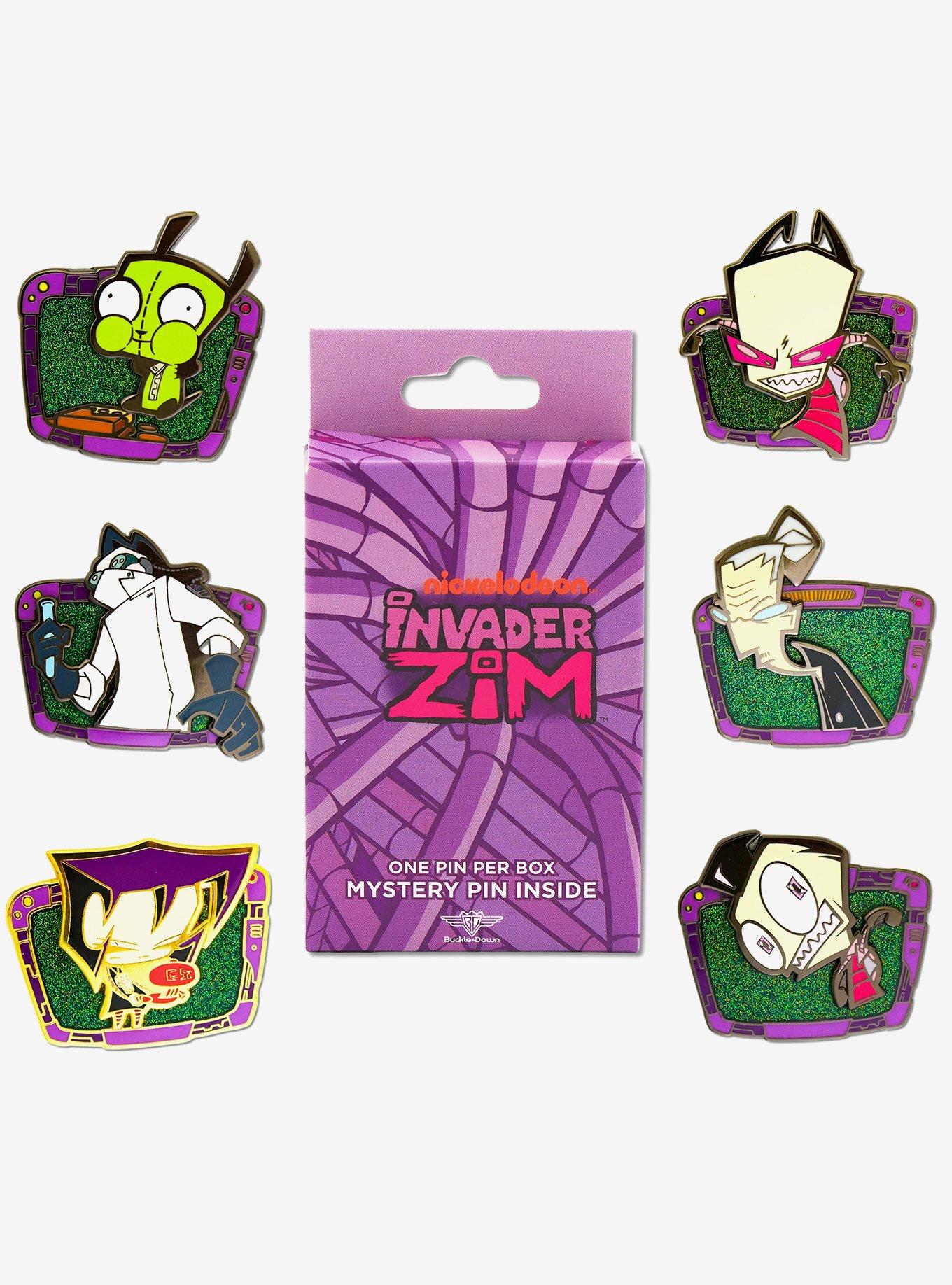 Invader Zim TV Frame Mystery Enamel Pin Blind Box Series, , alternate - view 4