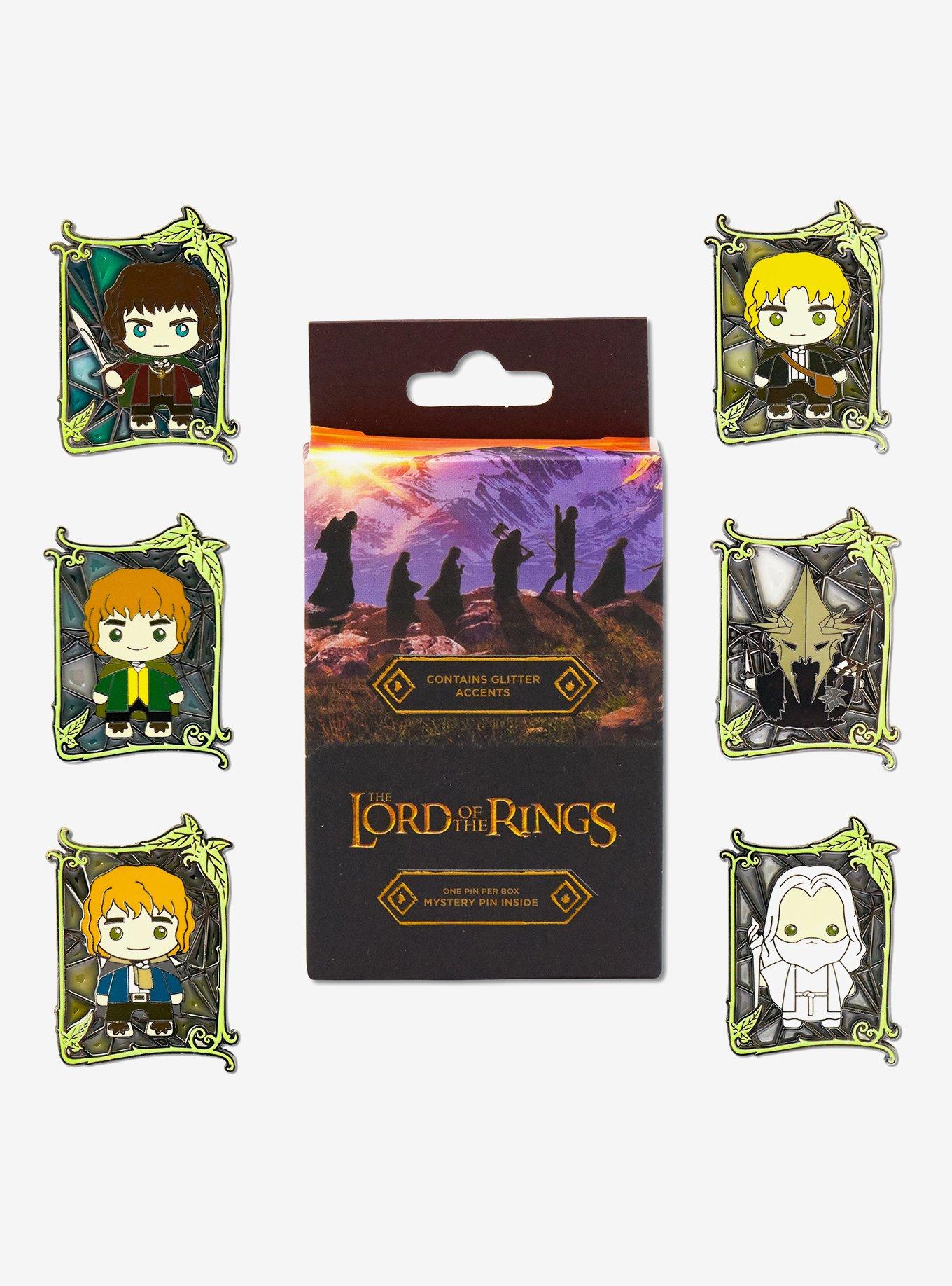 The Lord of the Rings Stained Glass Mystery Enamel Pin Blind Box Series, , alternate - view 4