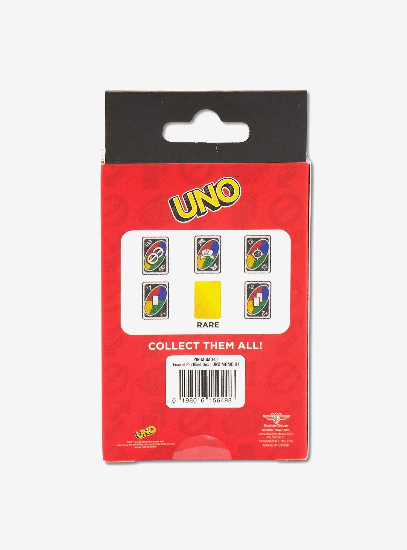 UNO Wild Action Cards Mystery Enamel Pin Blind Box Series, , alternate - view 3