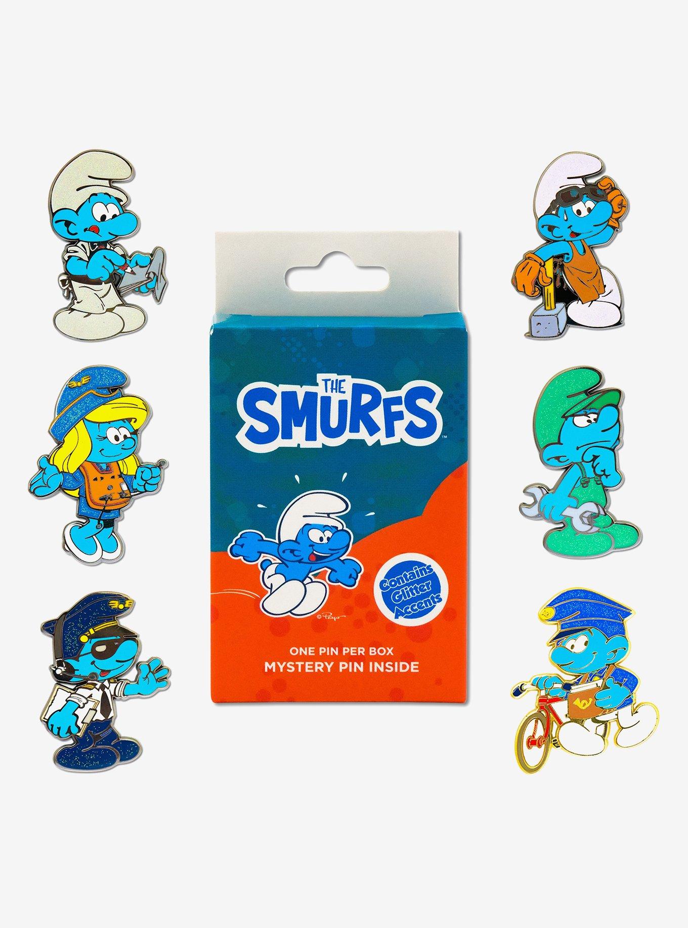 The Smurfs Working Mystery Enamel Pin Blind Box Series, , alternate - view 4