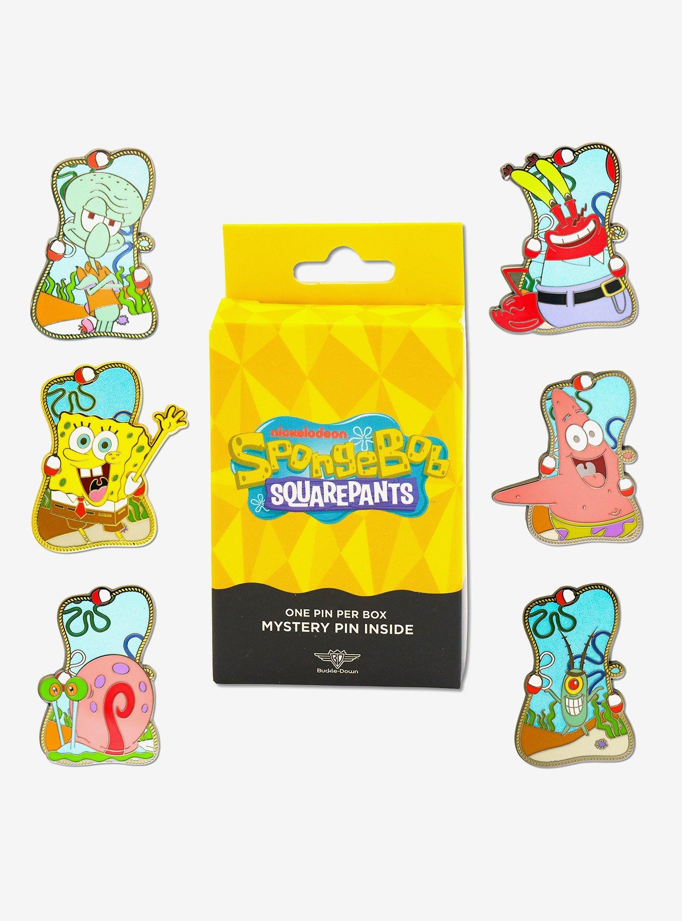 SpongeBob SquarePants Buoy Portrait Mystery Enamel Pin Blind Box Series, , alternate - view 4