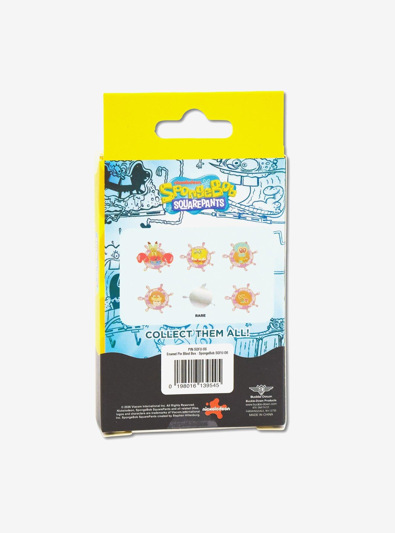 SpongeBob SquarePants Ship Wheel Mystery Enamel Pin Blind Box Series, , alternate - view 3