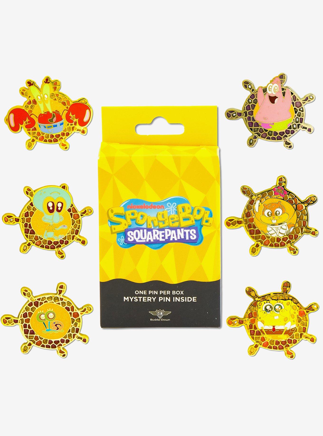 SpongeBob SquarePants Ship Wheel Mystery Enamel Pin Blind Box Series, , alternate - view 4