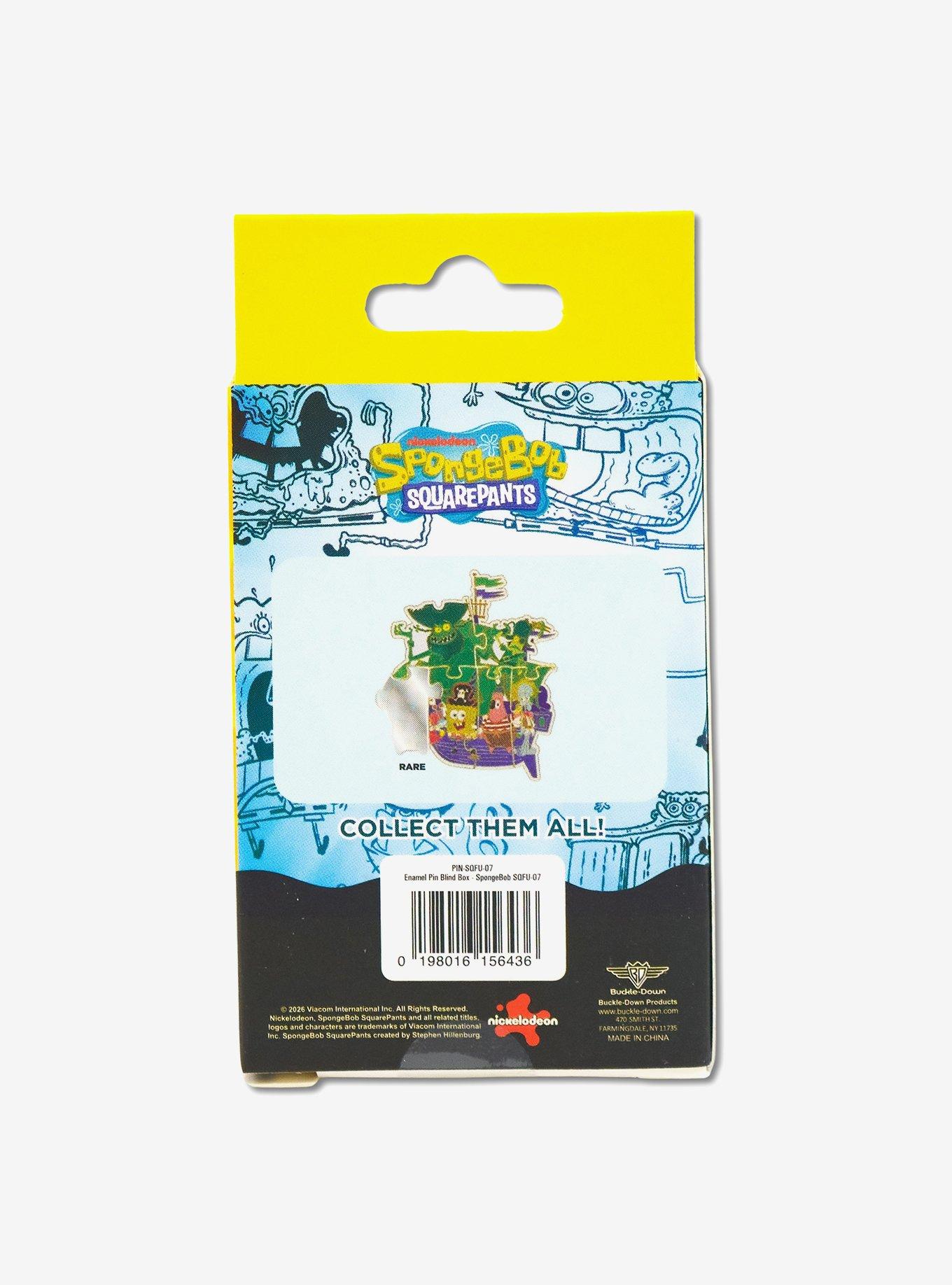 SpongeBob SquarePants Flying Dutchman Puzzle Mystery Enamel Pin Blind Box Series, , alternate - view 3