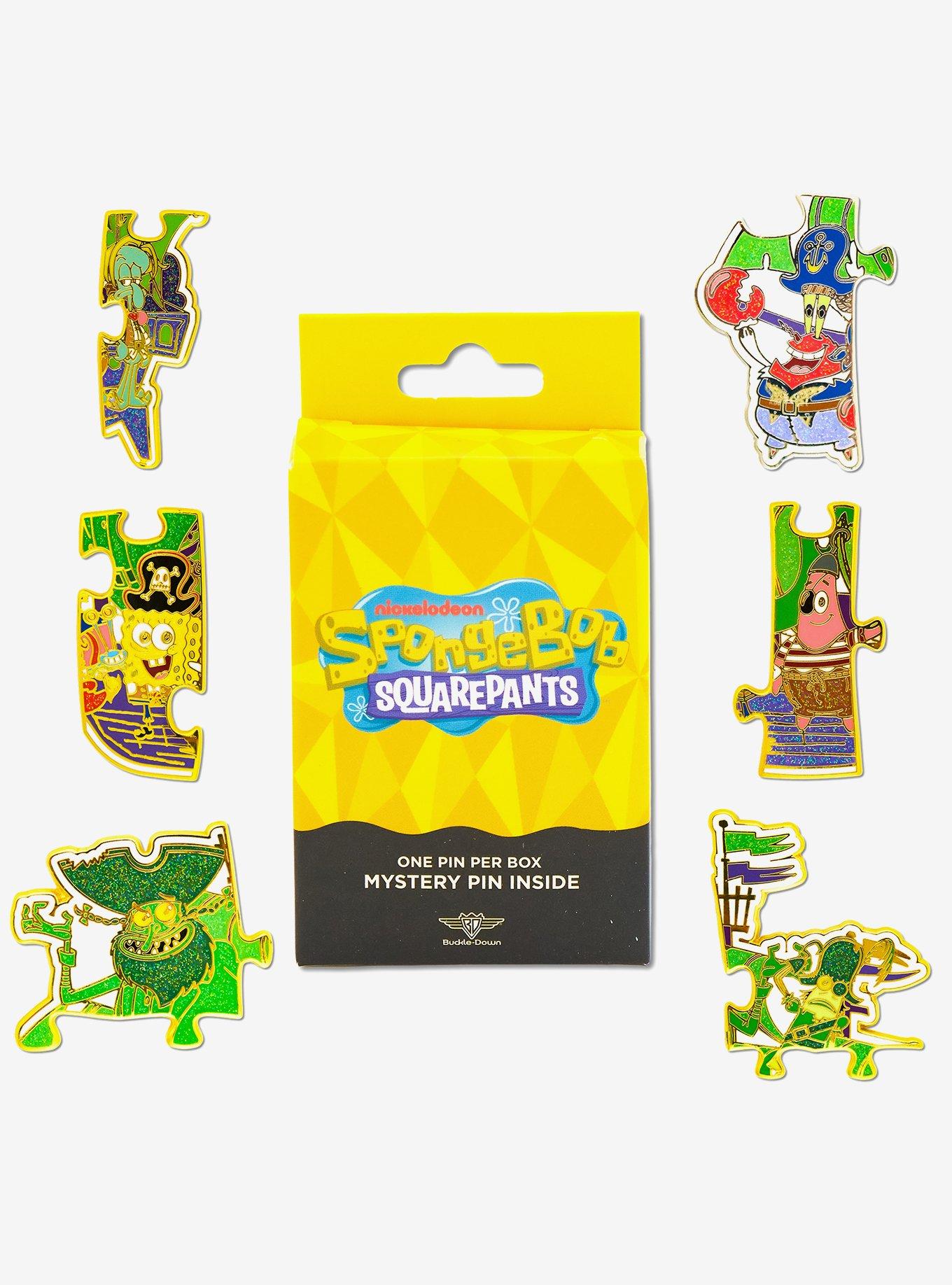 SpongeBob SquarePants Flying Dutchman Puzzle Mystery Enamel Pin Blind Box Series, , alternate - view 4