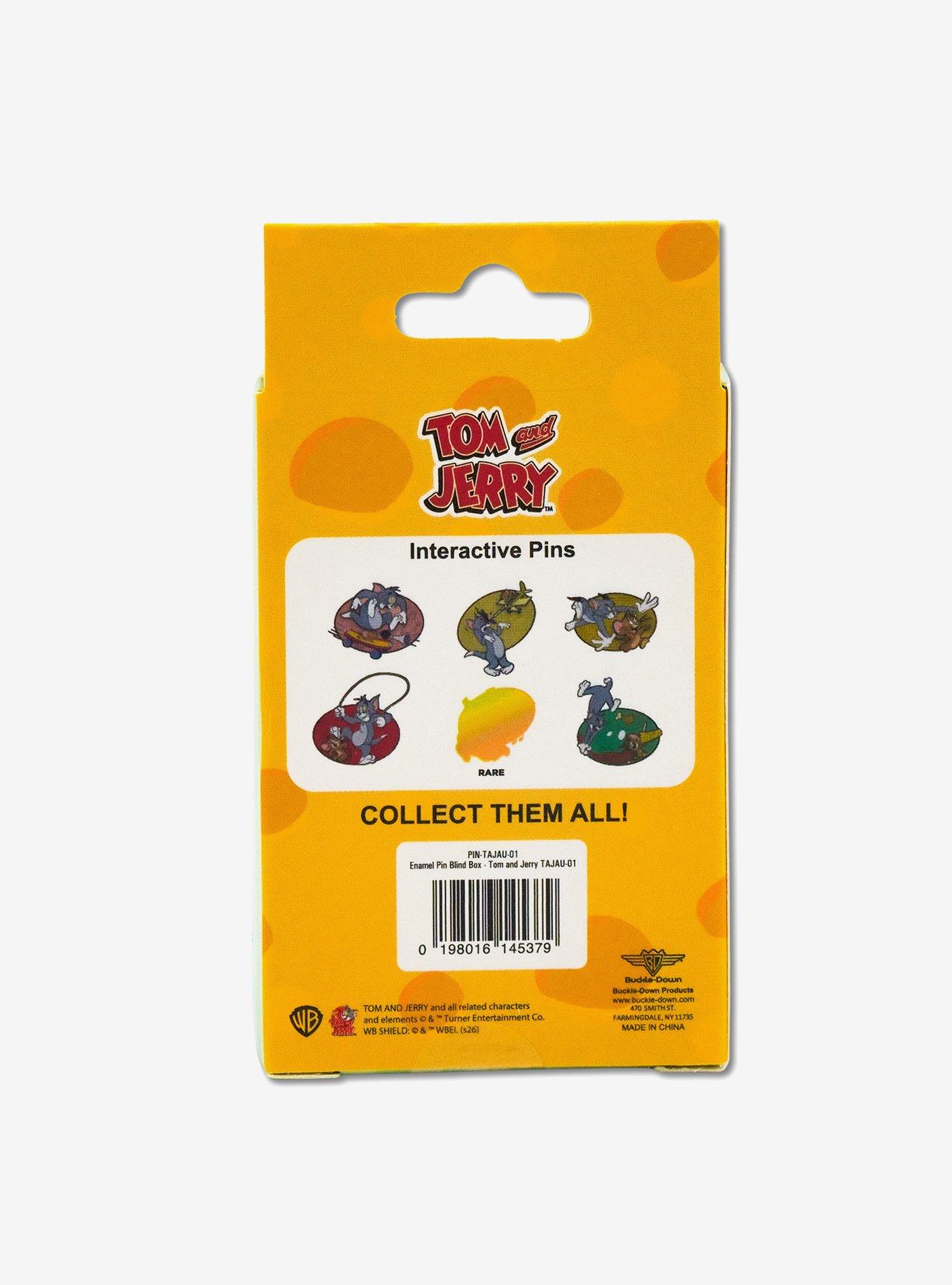 Tom and Jerry Interactive Mystery Enamel Pin Blind Box Series, , alternate - view 3