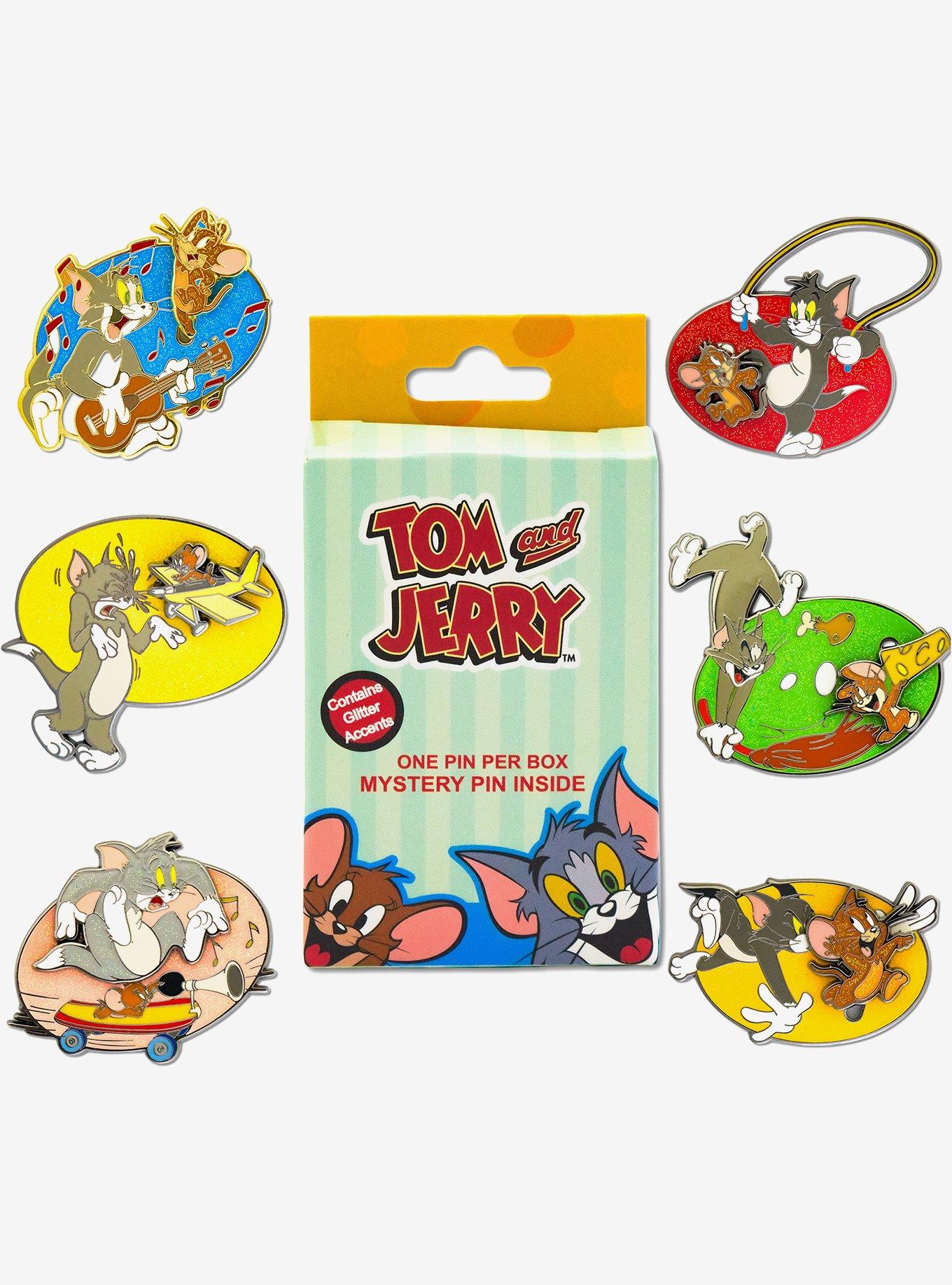 Tom and Jerry Interactive Mystery Enamel Pin Blind Box Series, , alternate - view 4