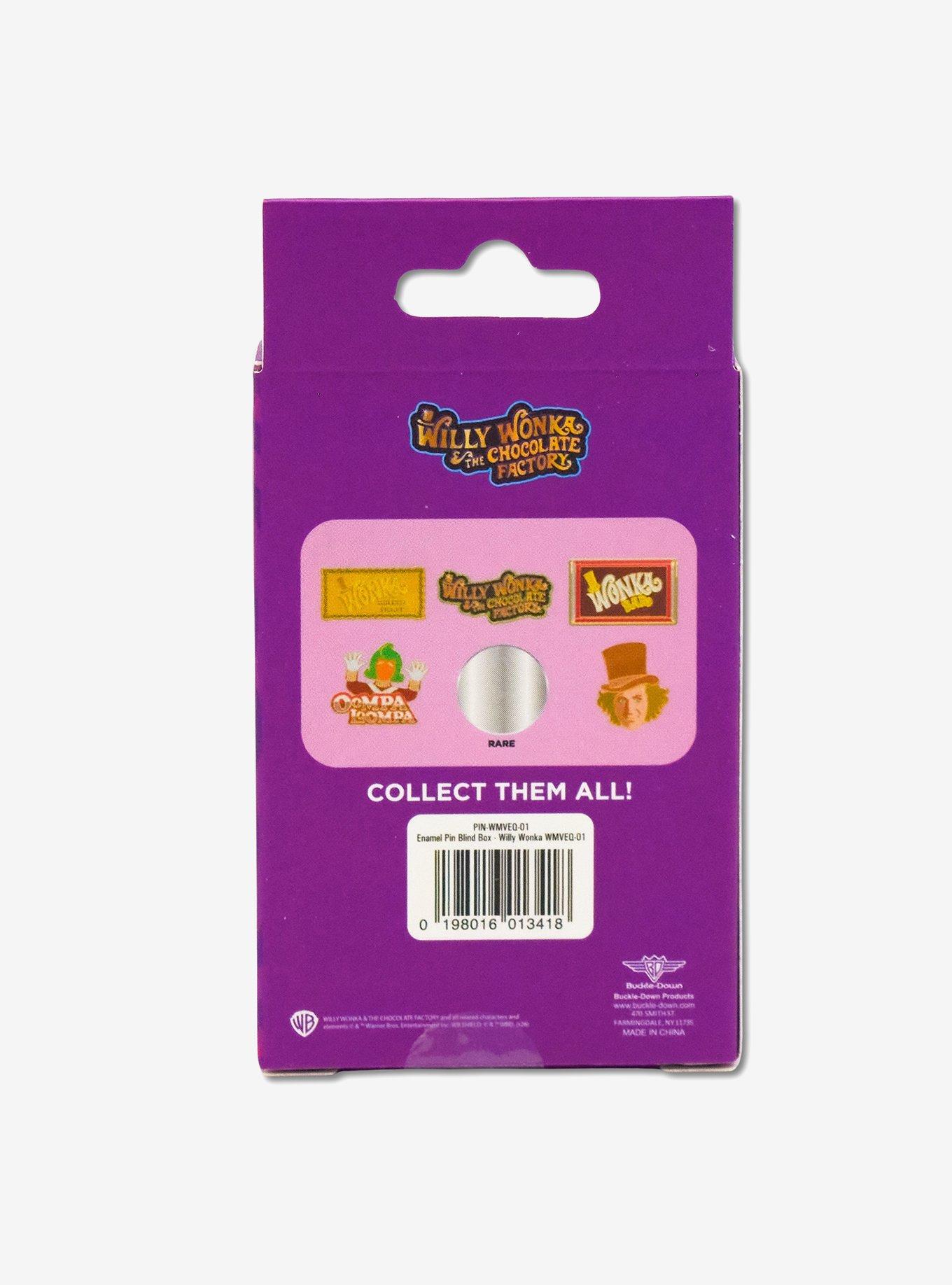 Willy Wonka and the Chocolate Factory Mystery Enamel Pin Blind Box Series, , alternate - view 3