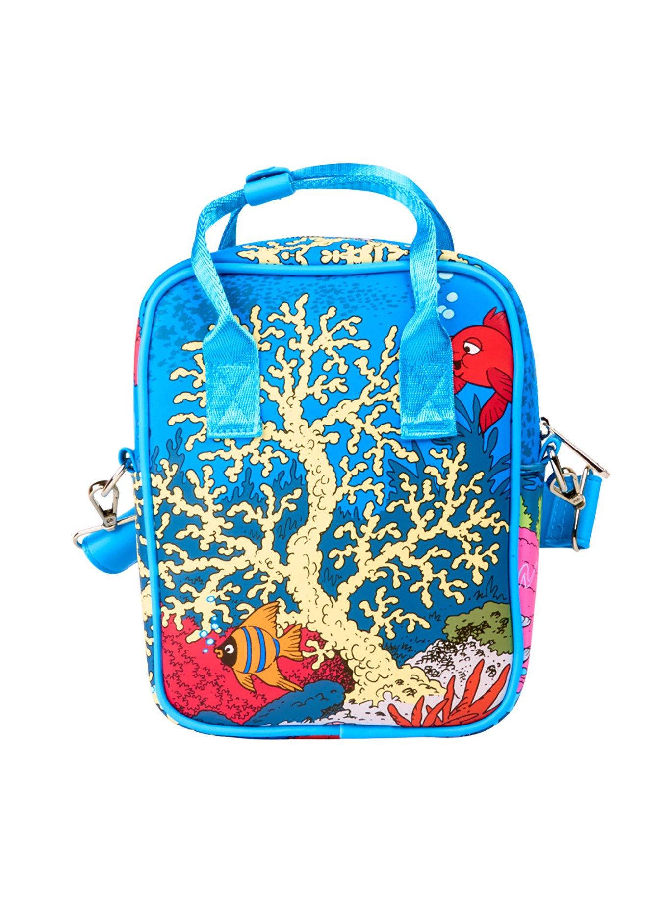 The Smurfs Diver Smurf Under Water Scene Crossbody Bag, , hi-res