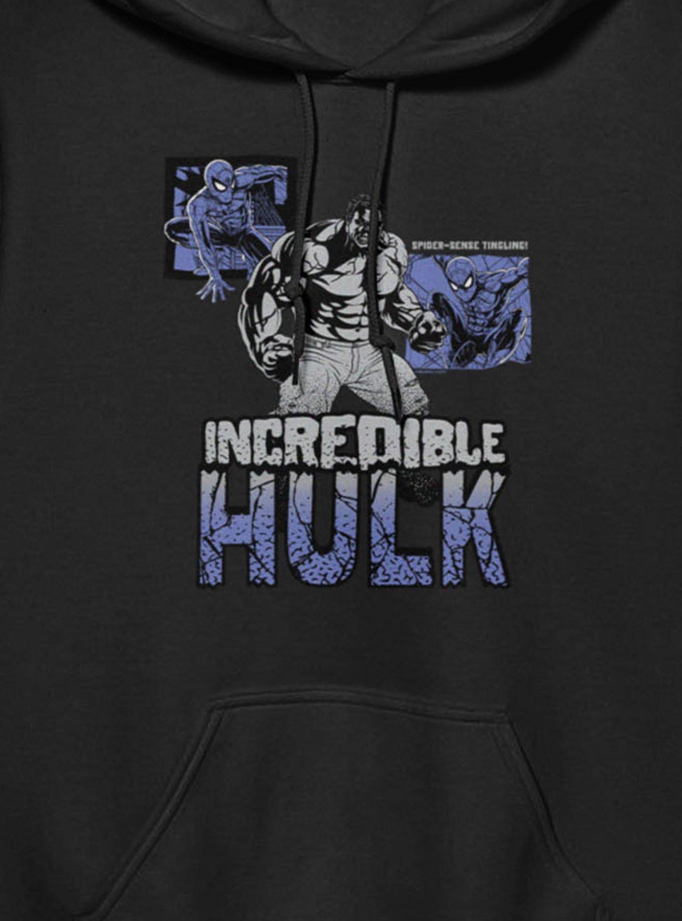 Marvel Spider-Man Brand New Day Angry Hulk Spider-Sense Tingling Hoodie, , alternate - view 2