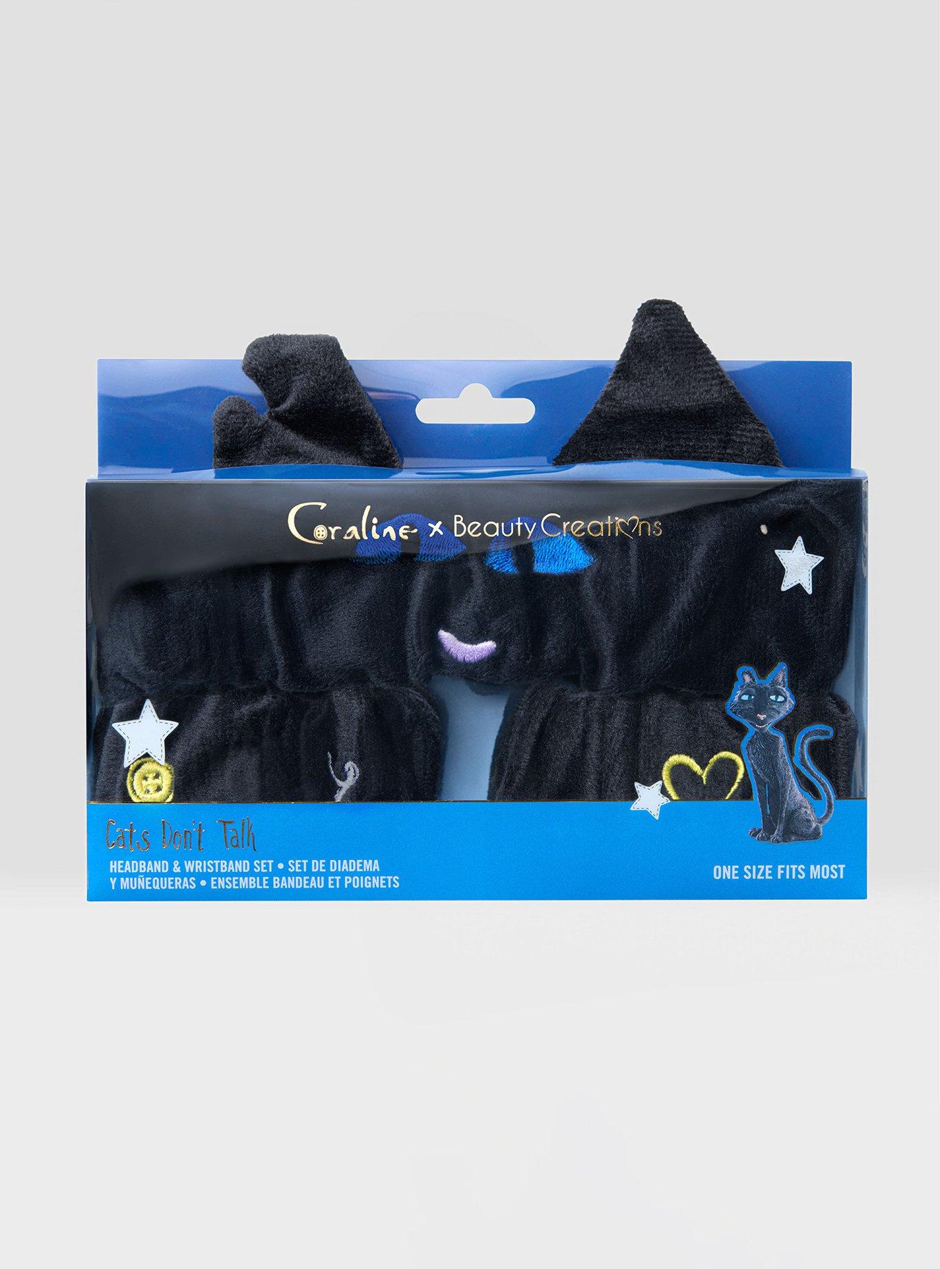 Beauty Creations x Coraline The Cat Headband & Wristband Set, , alternate - view 3