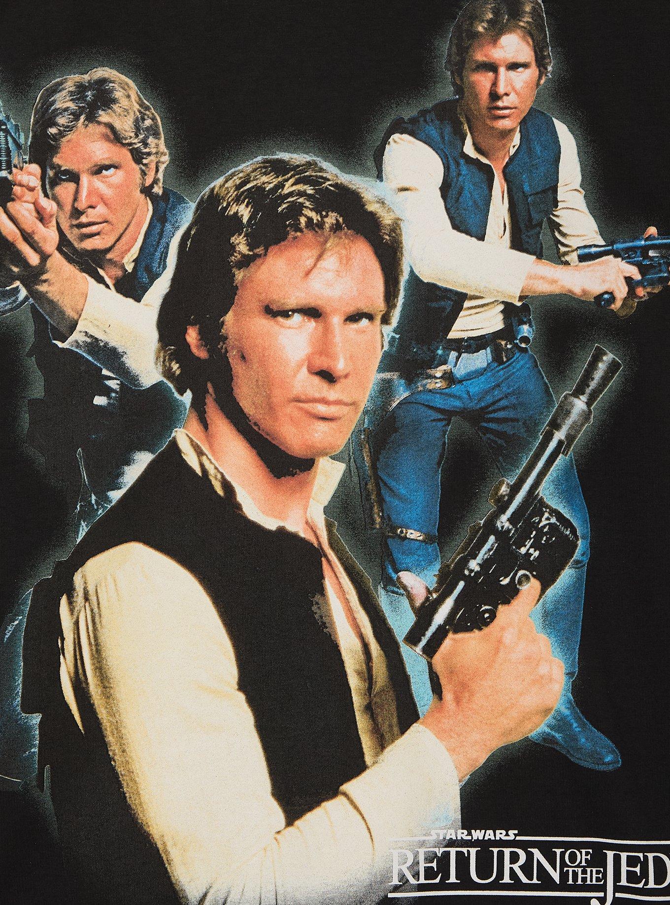 Star Wars Han Solo Multi-Portrait T-Shirt - BoxLunch Exclusive