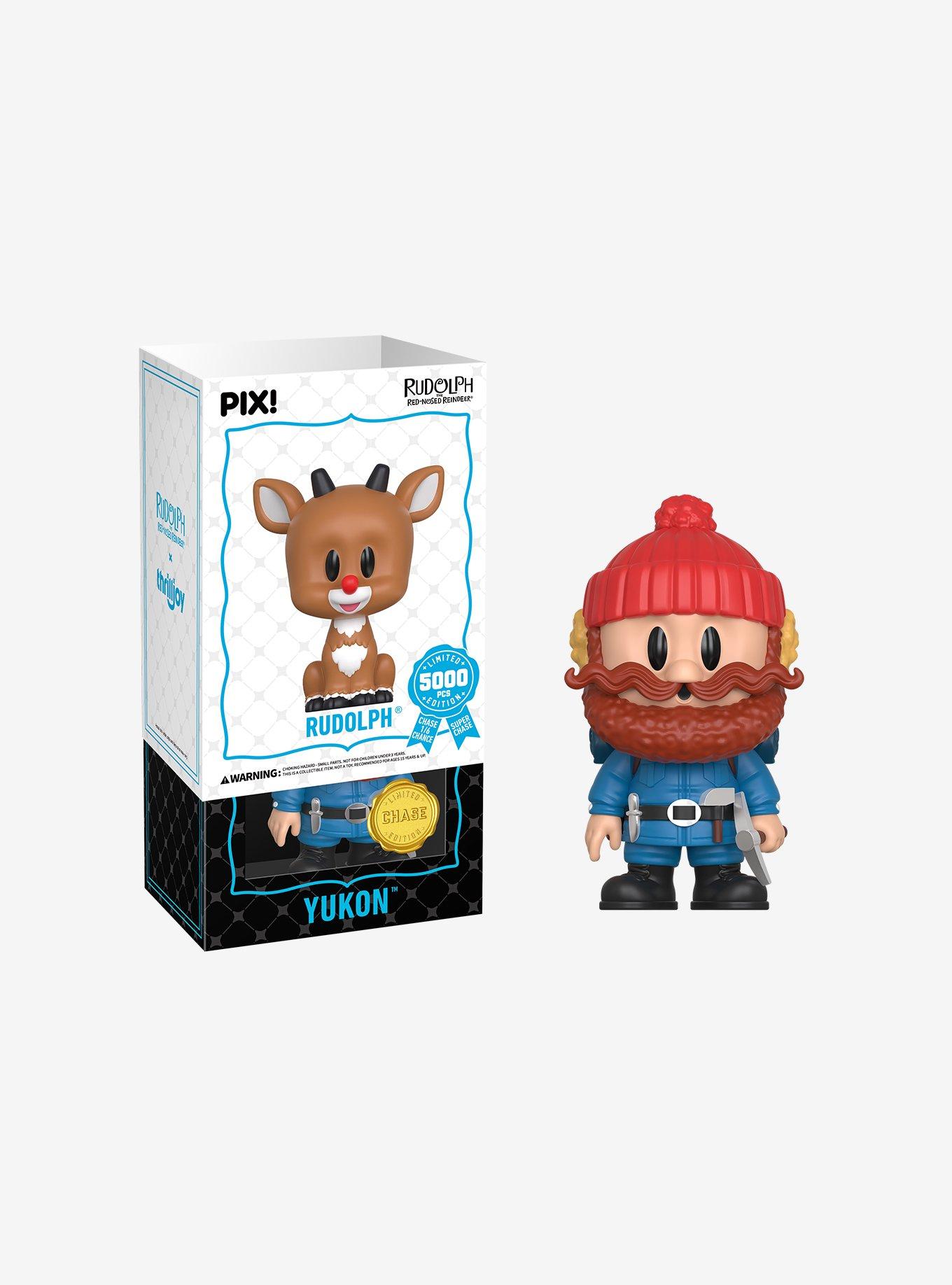Thrilljoy Rudolph the Red-Nosed Reindeer Pix! Rudolph Vinyl Figure, , alternate - view 3