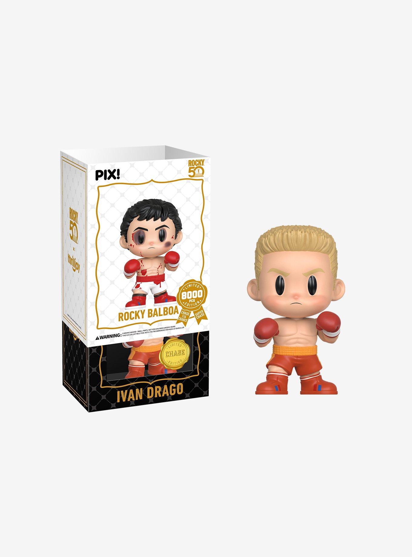 Thrilljoy Rocky Pix! Rocky Balboa Vinyl Figure, , alternate - view 3