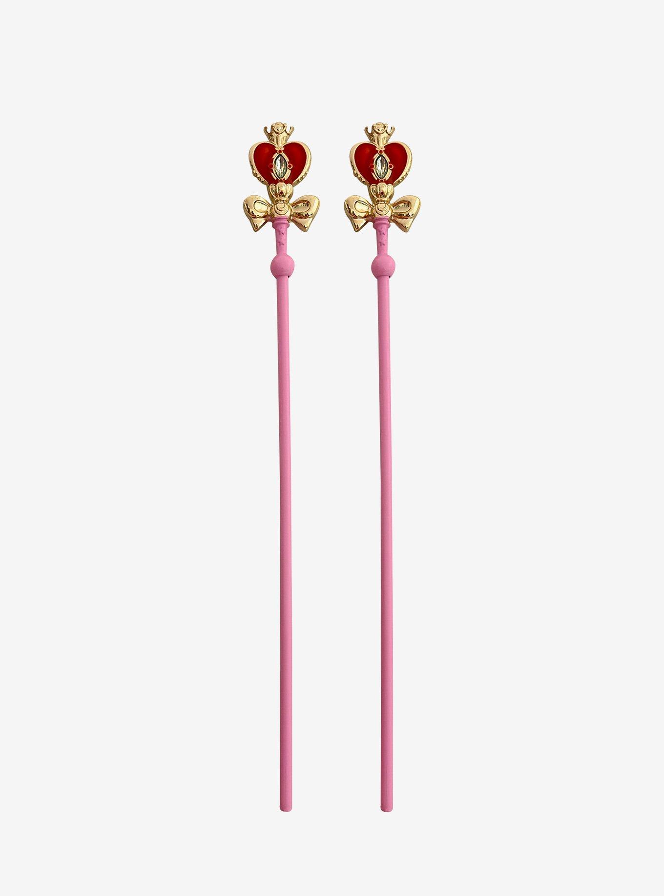 Pretty Guardian Sailor Moon Spiral Heart Moon Rod Hair Stick Set, , alternate - view 2