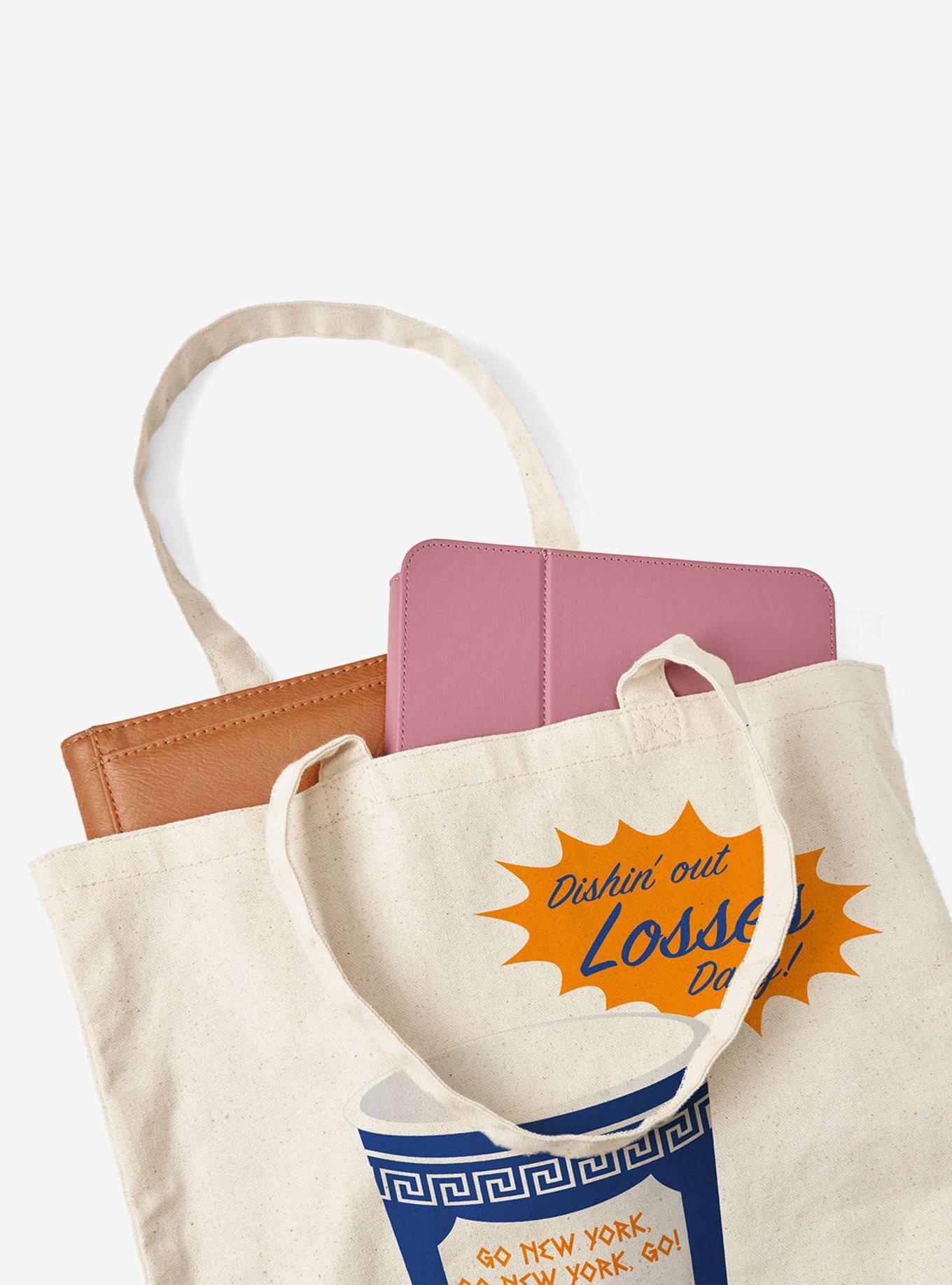 NBA New York Knicks Coffee Talk Canvas Tote Bag, , alternate - view 4