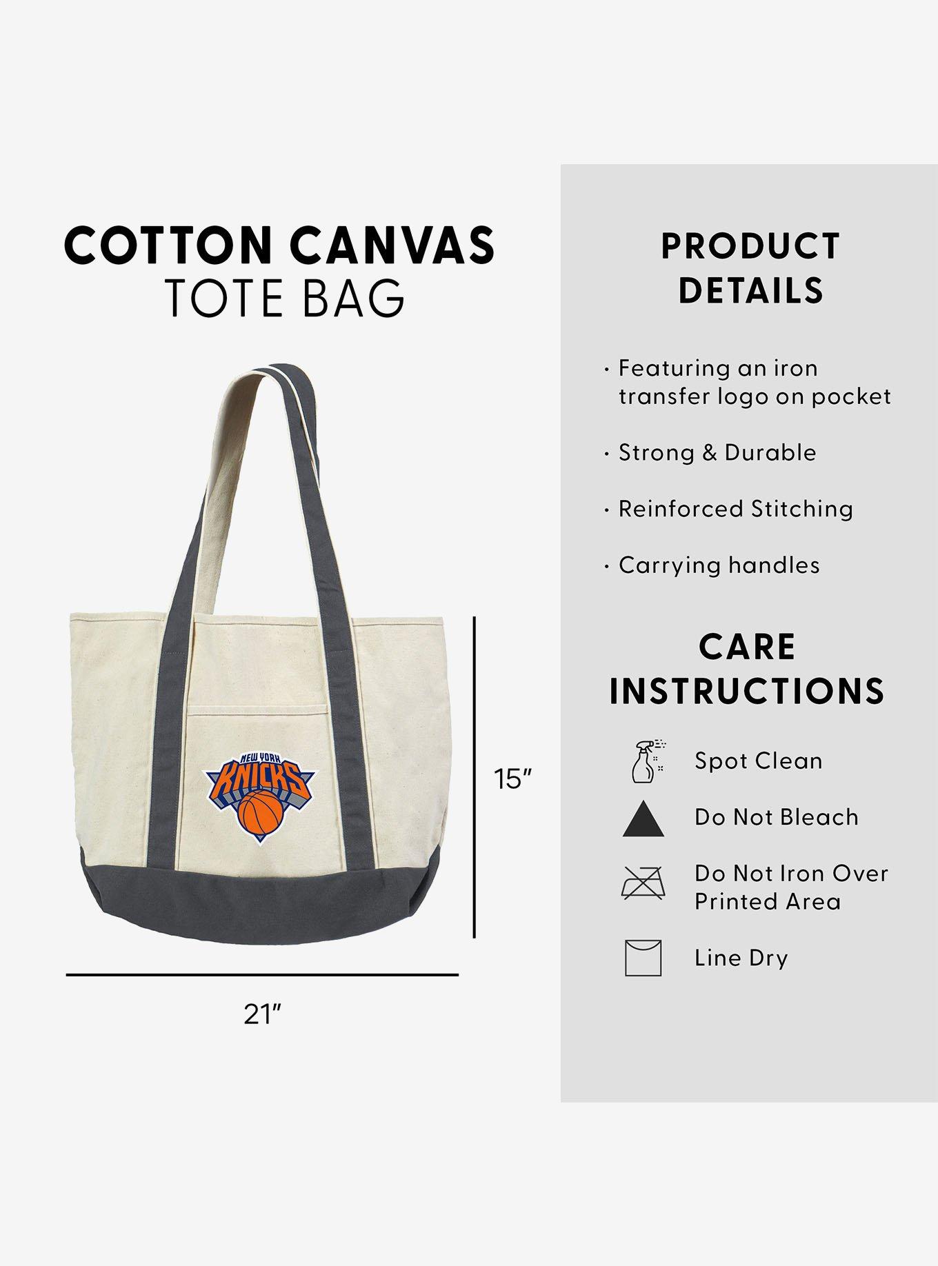 NBA New York Knicks Canvas Tote Bag, , alternate - view 6