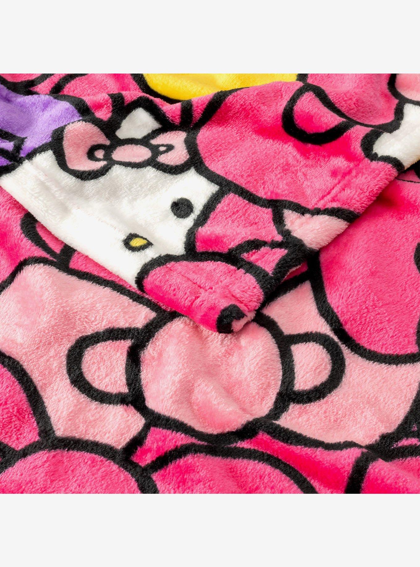 Hello Kitty Lost in the Bows Cloud Pillow & Silk Touch Throw Blanket Set, , alternate - view 6