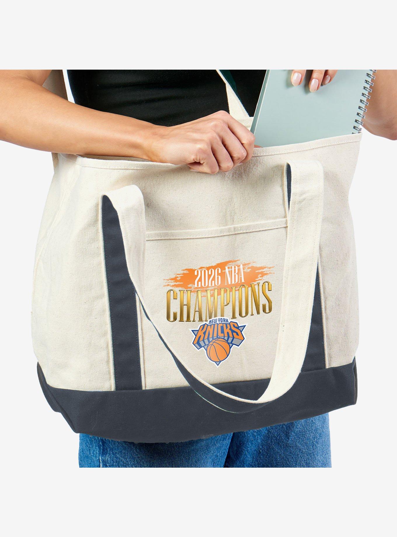 NBA Champions 2026 New York Knicks Pinnacle Tote Bag