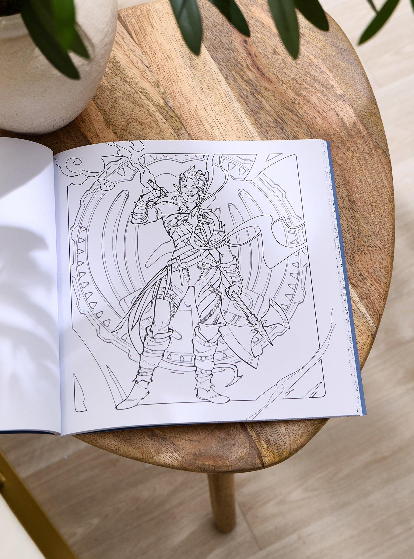 The Official Baldur's Gate 3 Coloring Book, , alternate - view 3