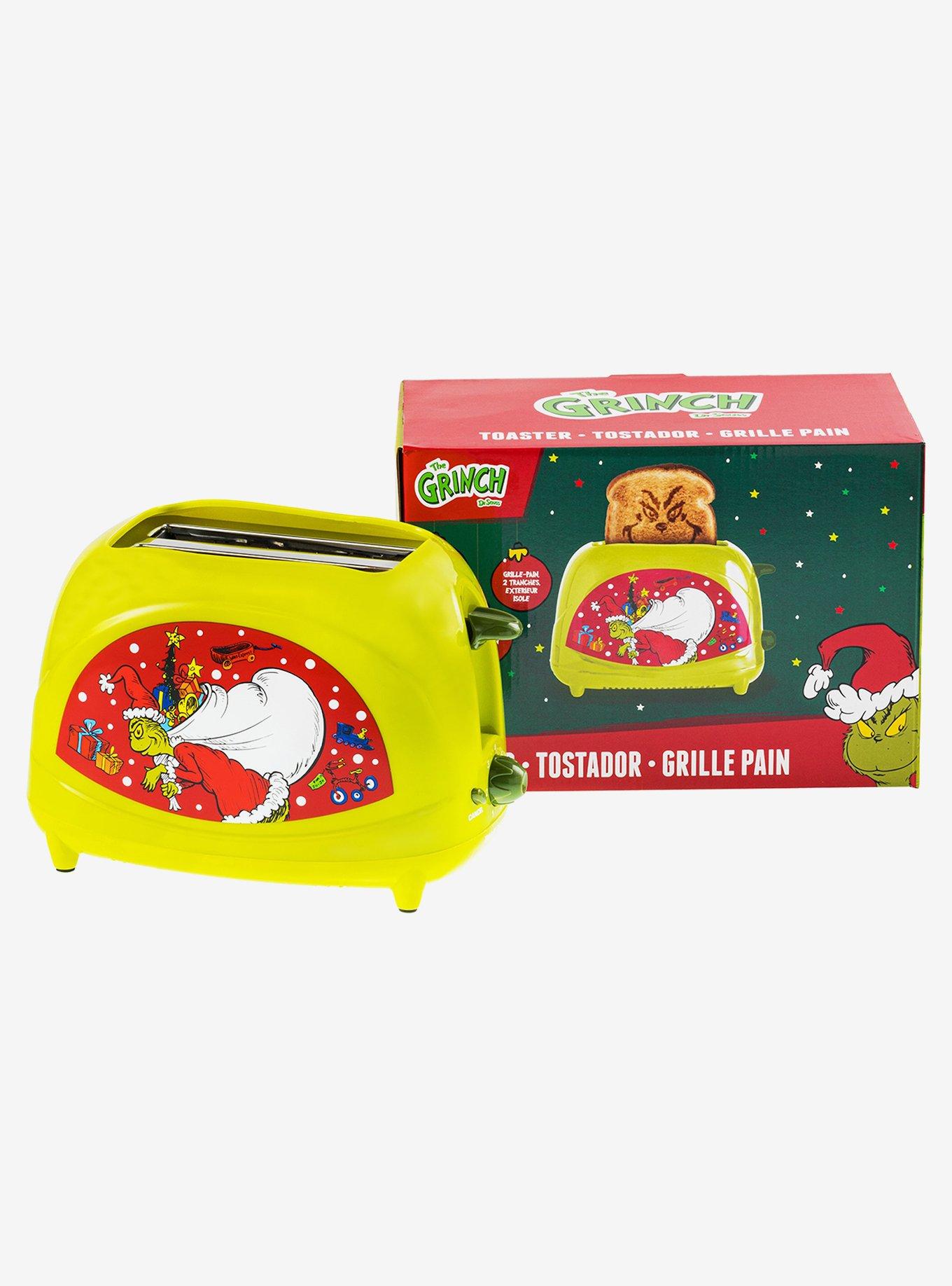Dr. Seuss How The Grinch Stole Christmas! Grinch Two-Slice Toaster, , alternate - view 3