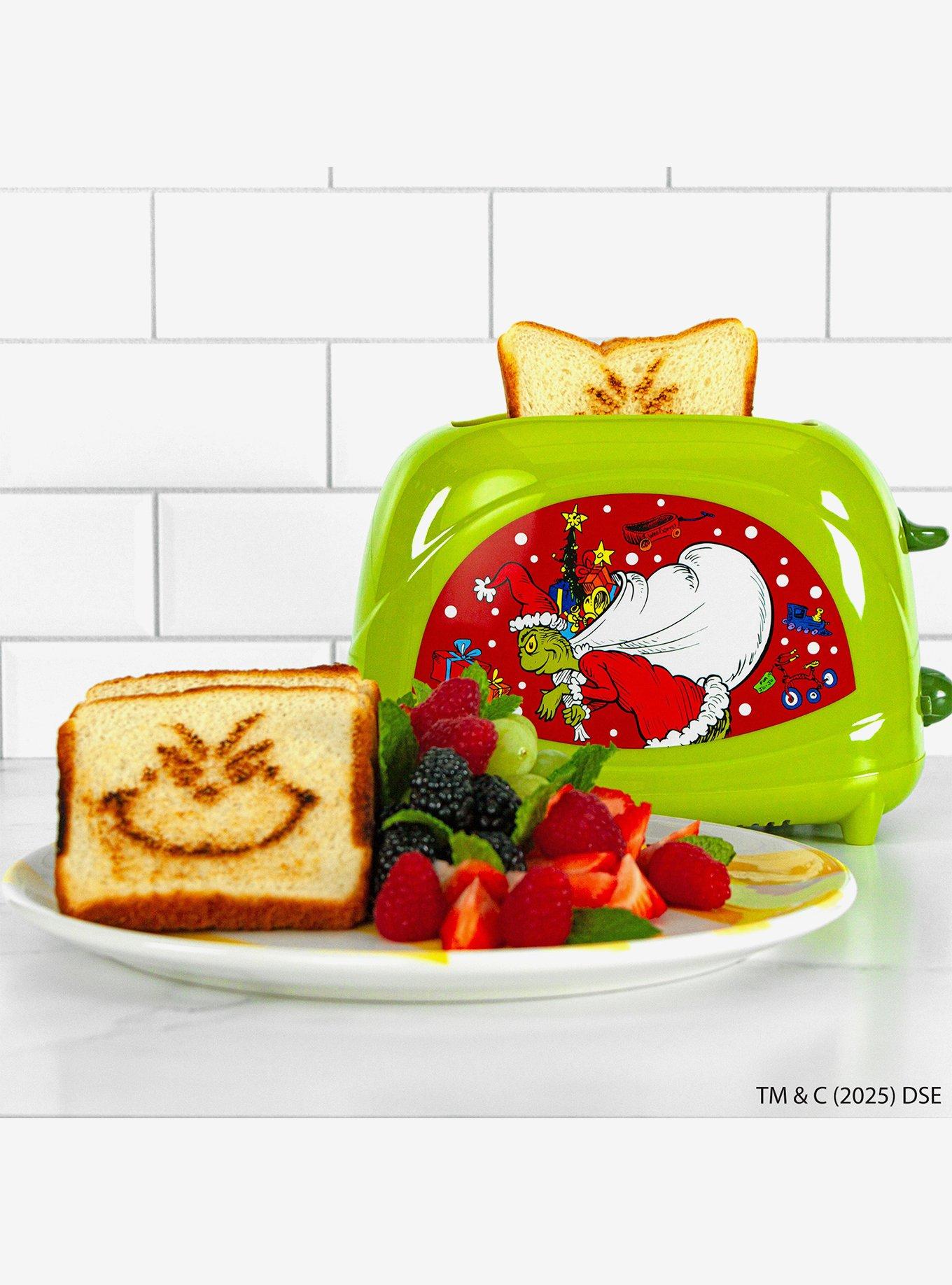 Dr. Seuss How The Grinch Stole Christmas! Grinch Two-Slice Toaster, , alternate - view 4