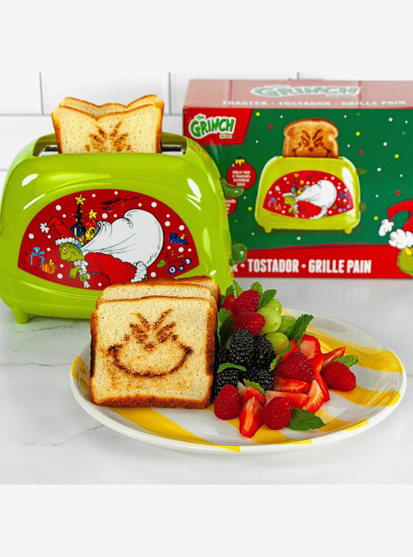 Dr. Seuss How The Grinch Stole Christmas! Grinch Two-Slice Toaster, , alternate - view 5