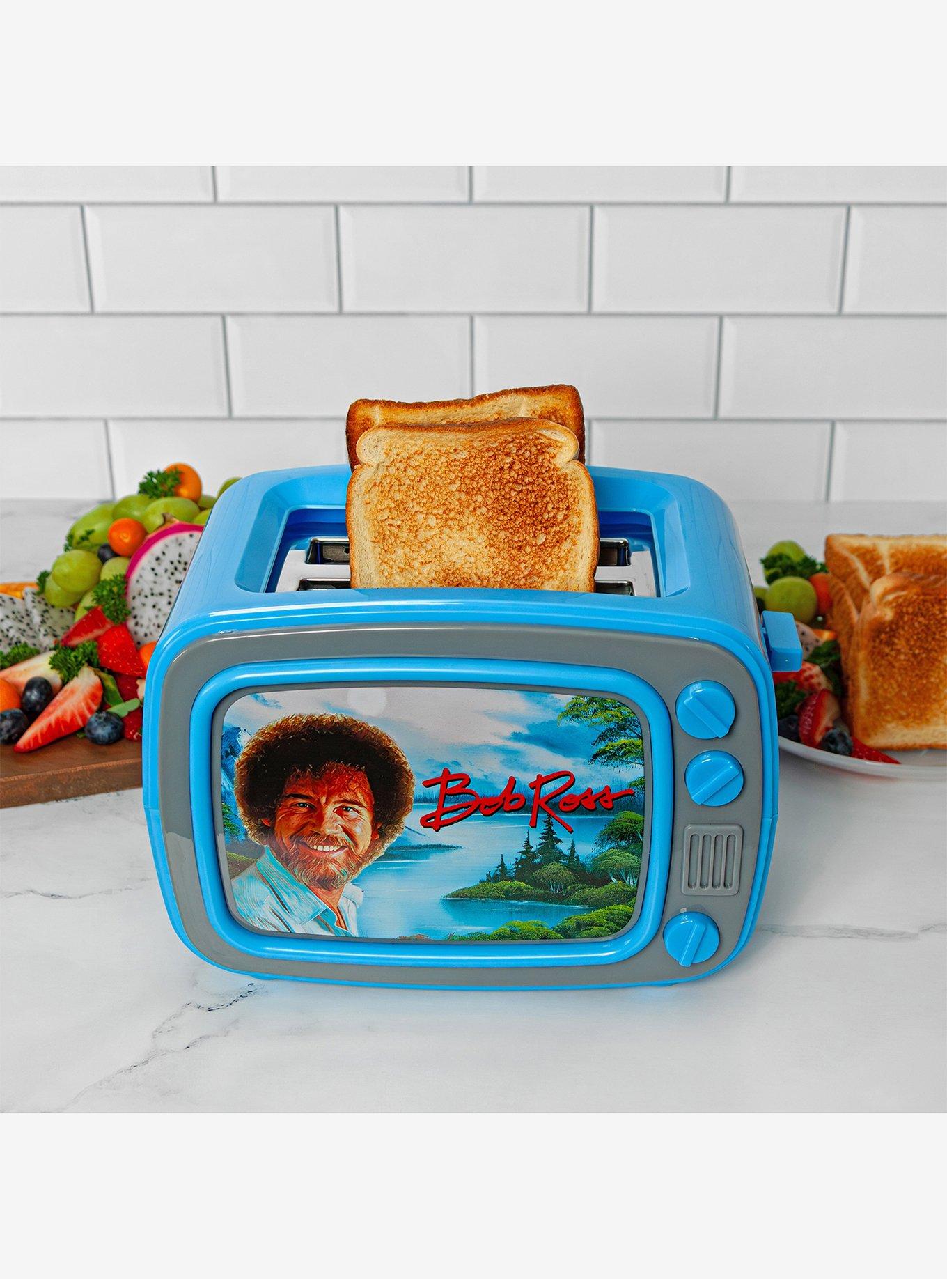 Bob Ross Retro TV Toaster with Light Up Frame, , alternate - view 4