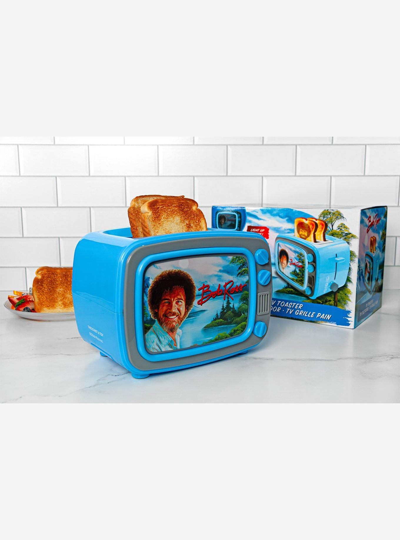 Bob Ross Retro TV Toaster with Light Up Frame, , alternate - view 5