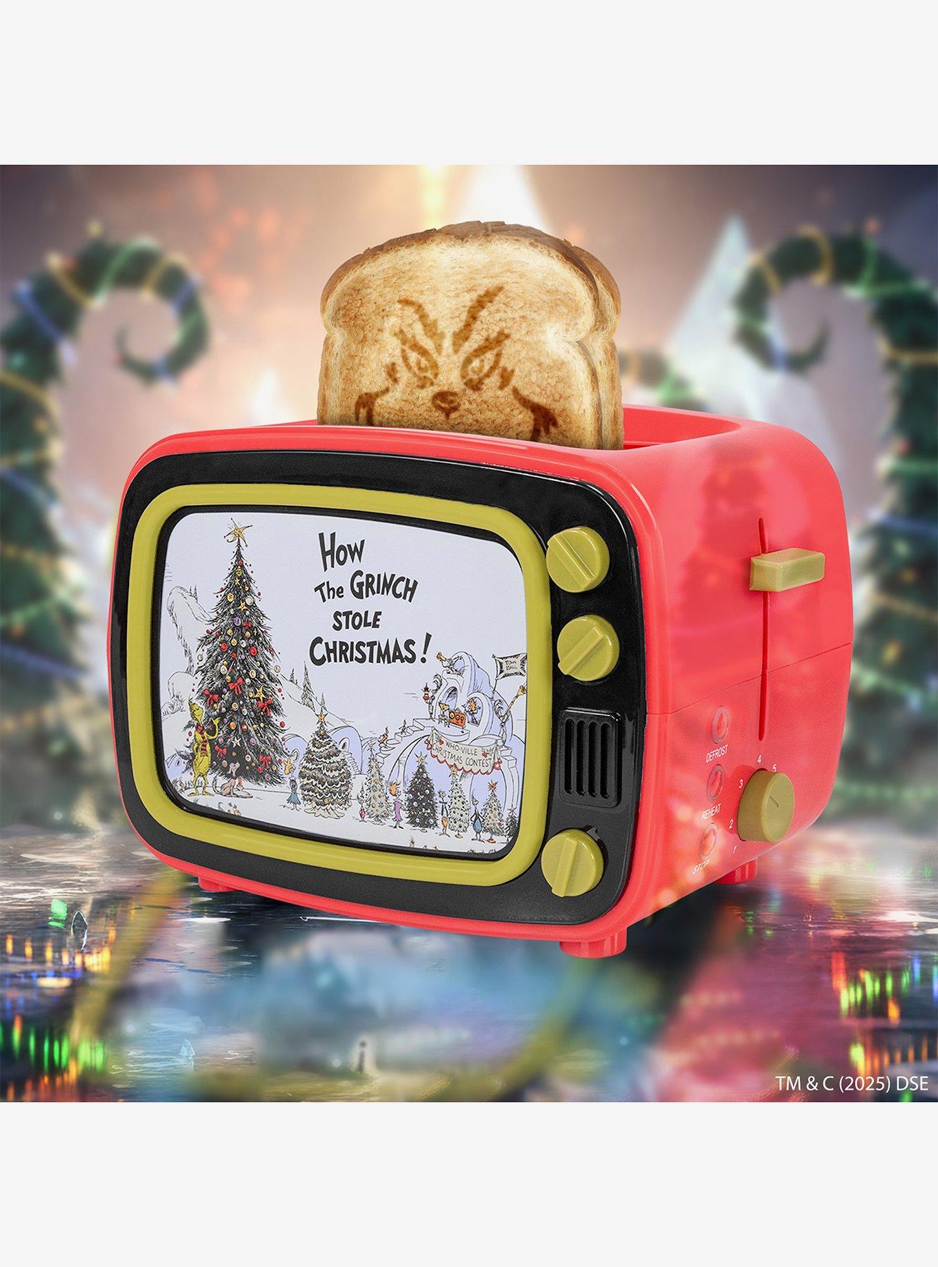 Dr. Seuss How The Grinch Stole Christmas! TV Toaster