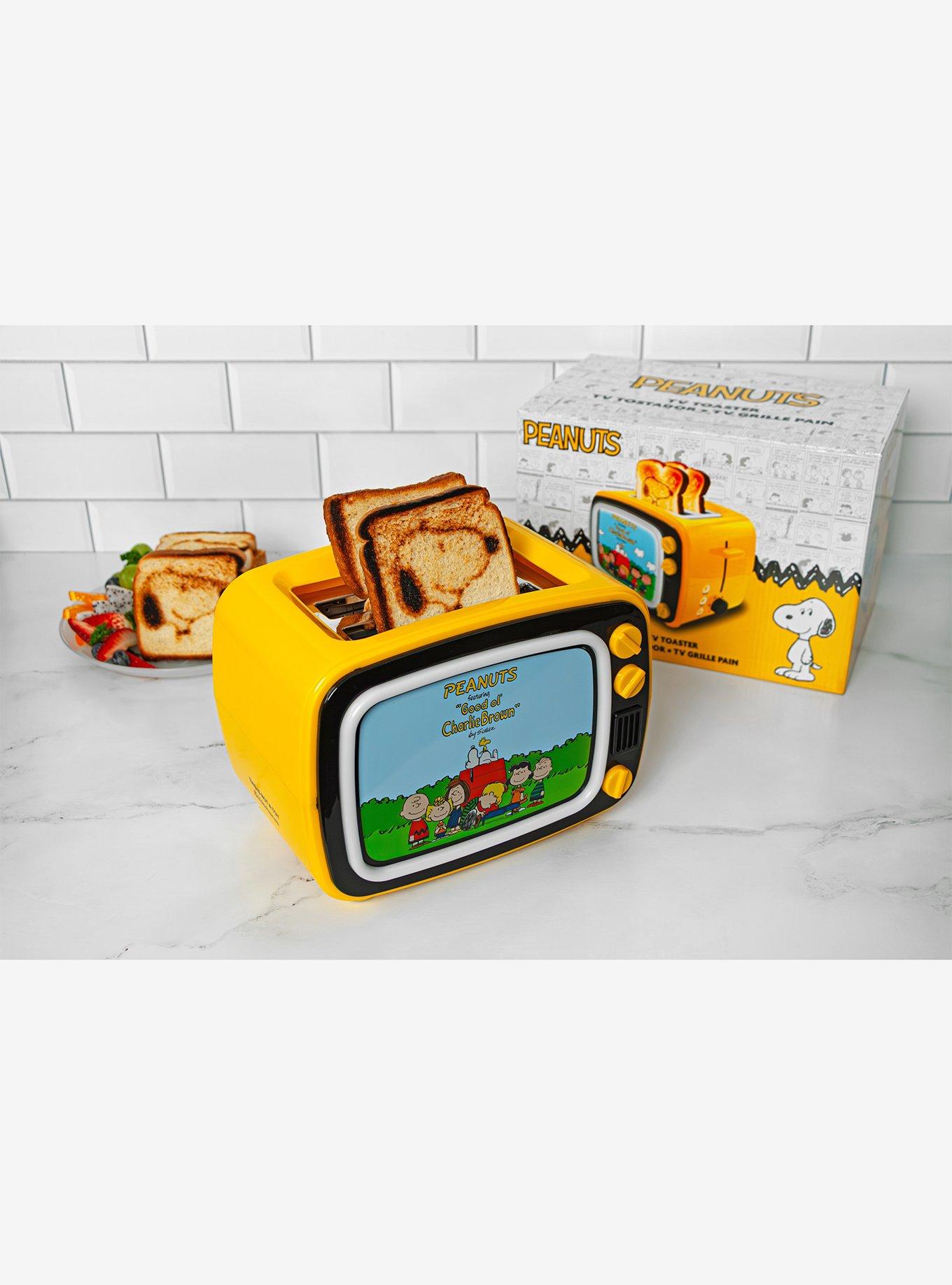 Peanuts Retro TV Toaster with Light Up Frame, , alternate - view 4