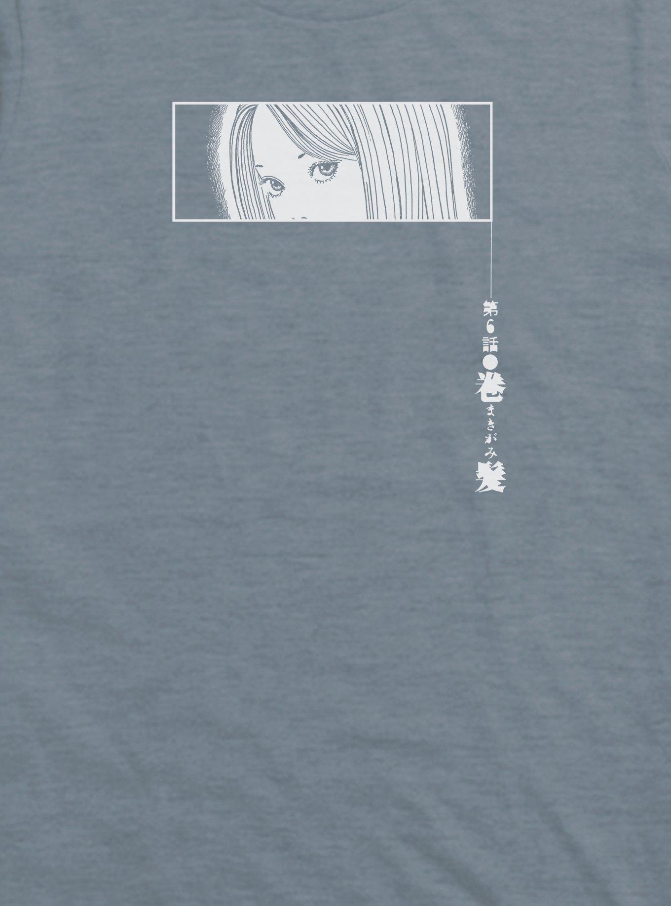 Uzuamki Kirie Eyes T-Shirt, NAVY HEATHER, alternate - view 3
