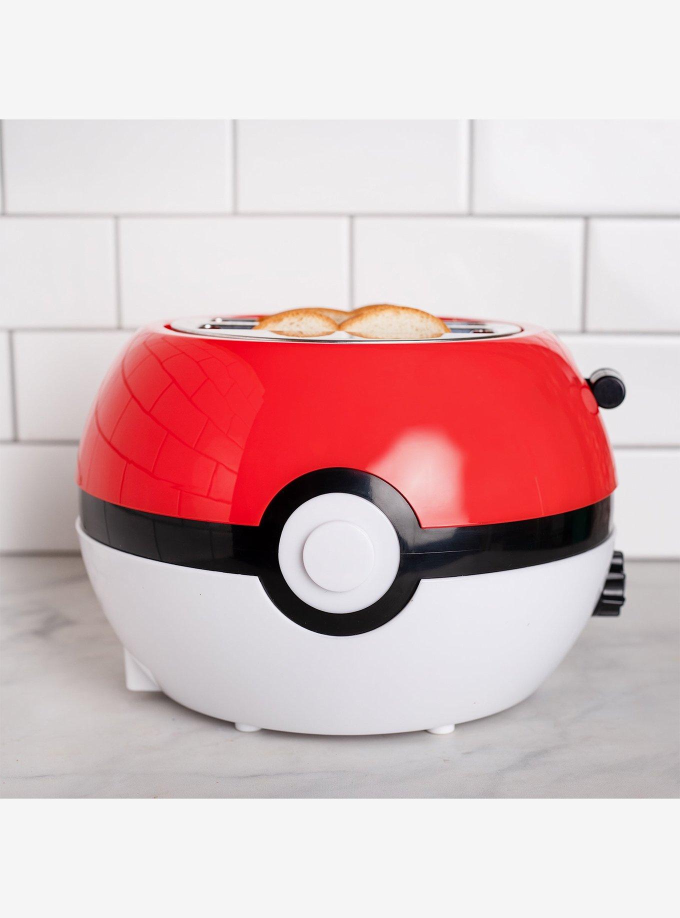 Pok&eacute;mon Pokeball Halo 2-Slice Toaster, , alternate - view 4