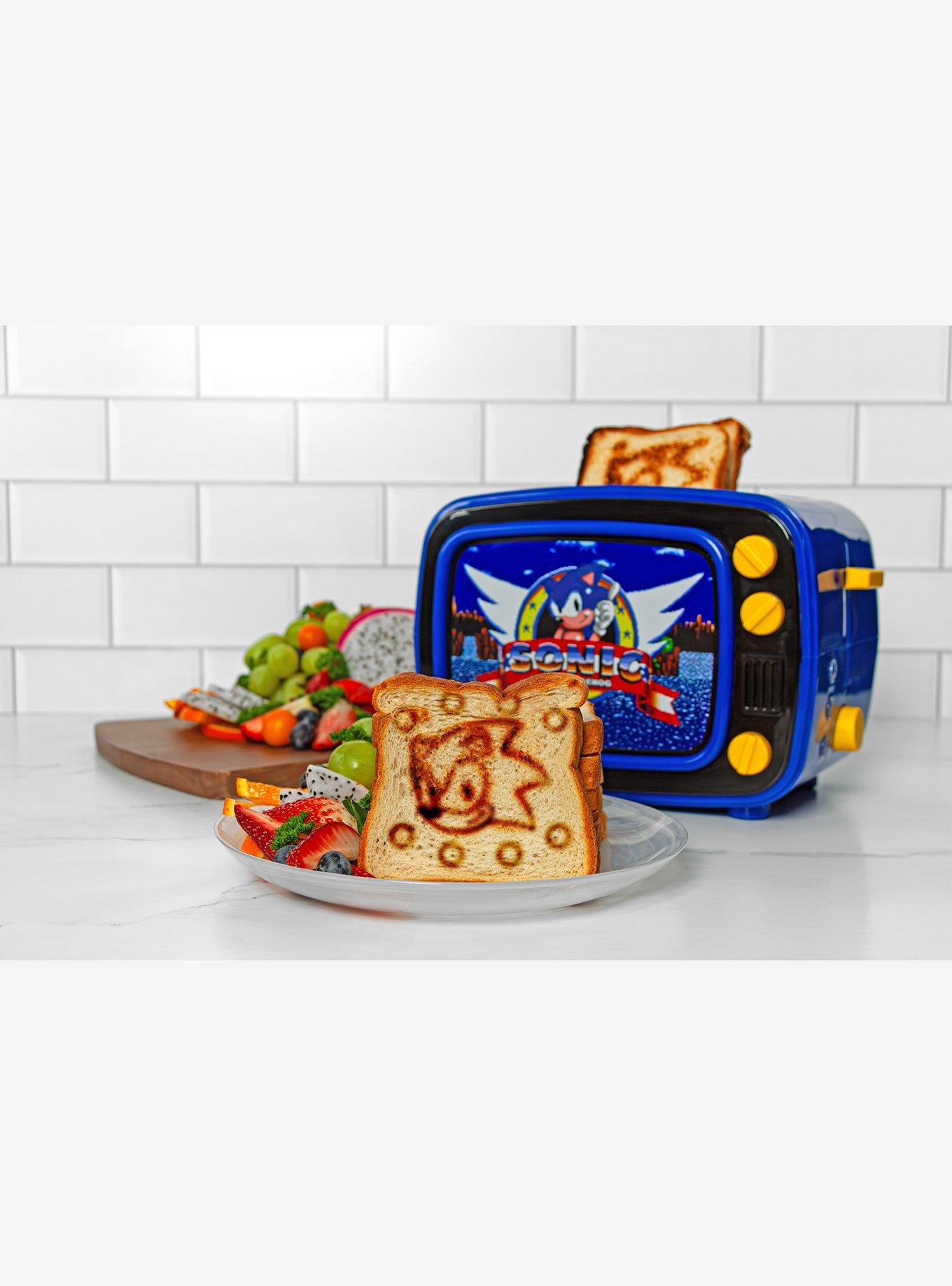 Sonic The Hedgehog Retro TV Toaster with Light Up Frame, , alternate - view 5
