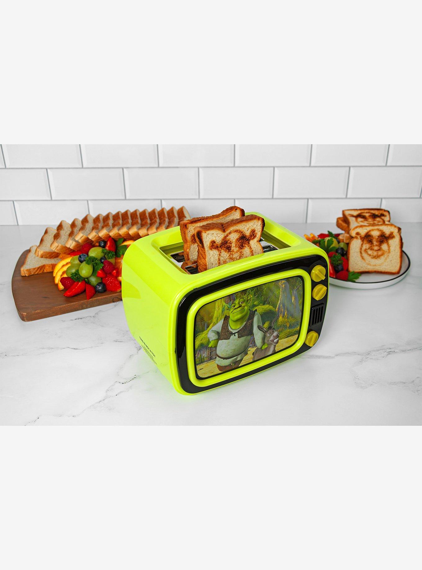 Shrek Retro TV Toaster with Light Up Frame, , alternate - view 5