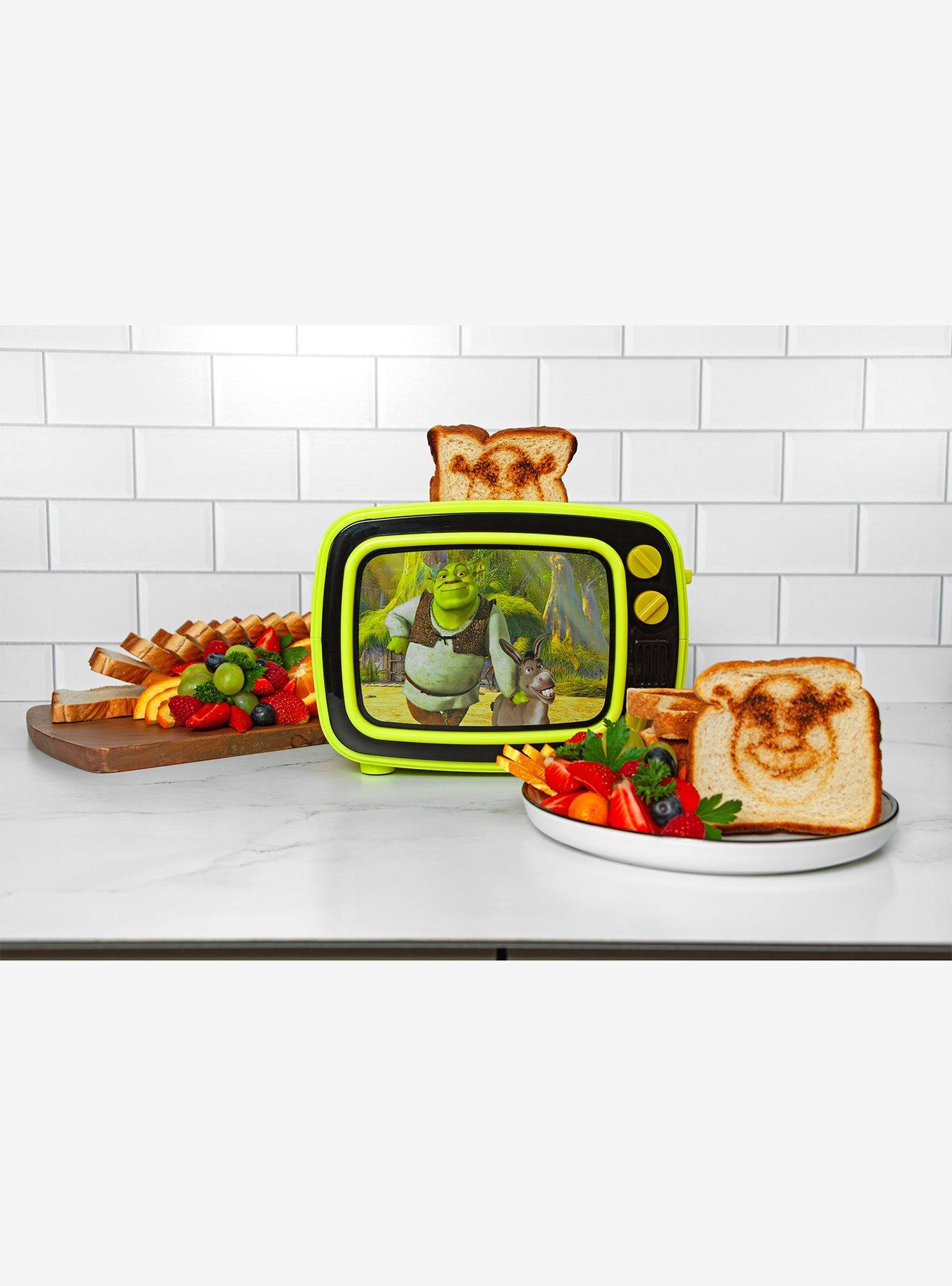 Shrek Retro TV Toaster with Light Up Frame, , alternate - view 6