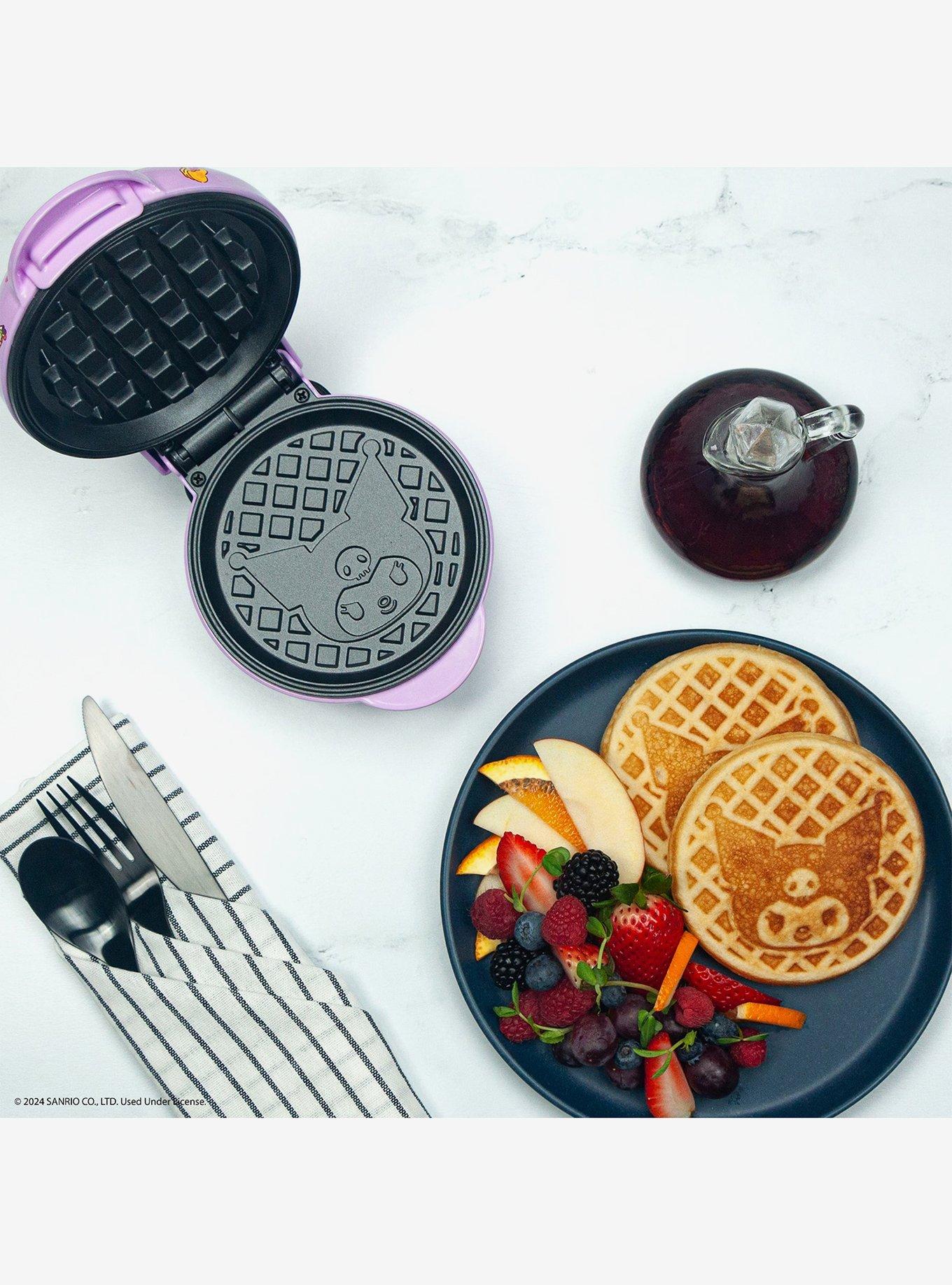 Kuromi Mini Waffle Maker, , alternate - view 3