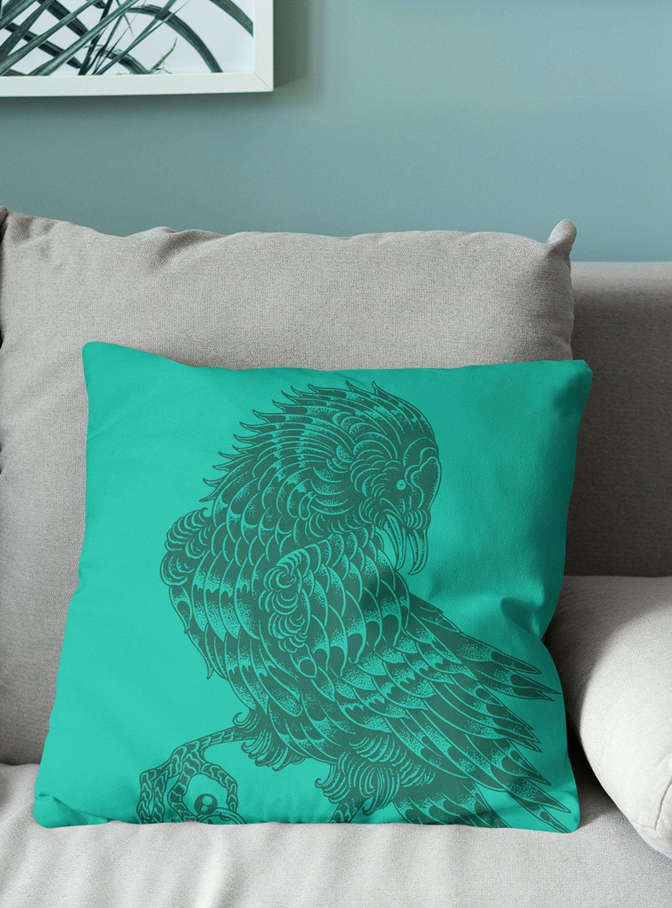 A Court of Mist and Fury Logo Drop Throw Pillow, , alternate - view 2