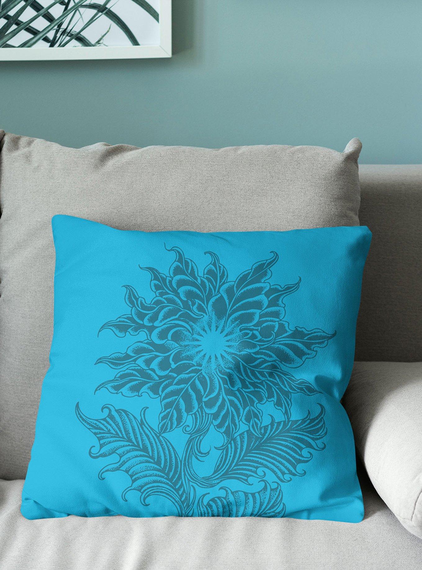 A Court of Frost and Starlight Logo Drop Throw Pillow, , alternate - view 2