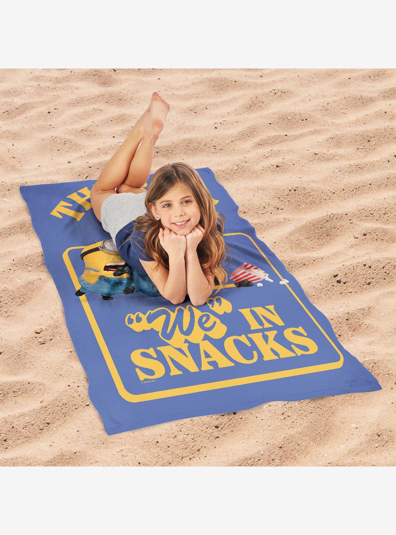 Despicable Me 4 No We In Snacks Sand Free Beach Towel, , alternate - view 2