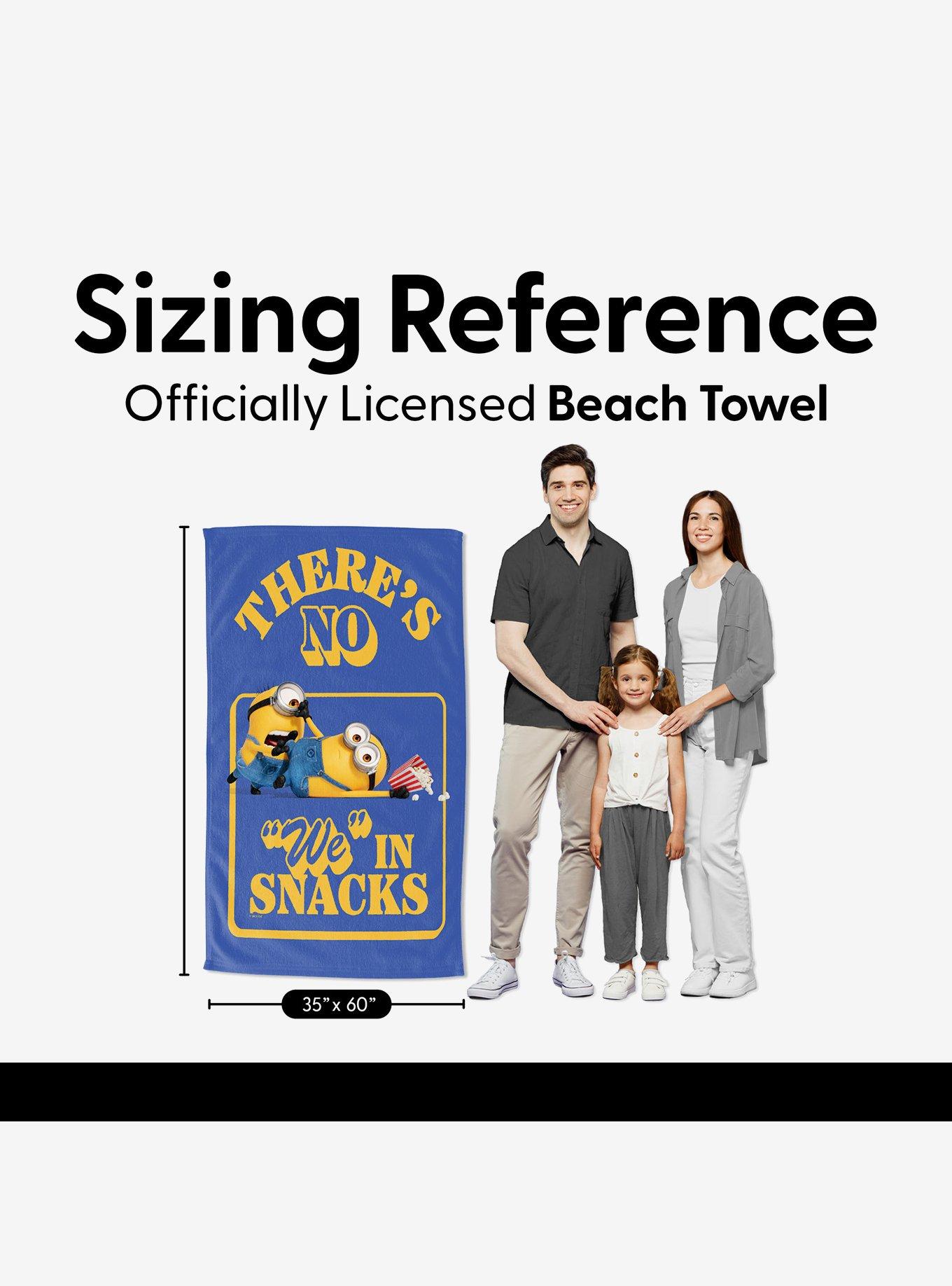 Despicable Me 4 No We In Snacks Sand Free Beach Towel, , alternate - view 5