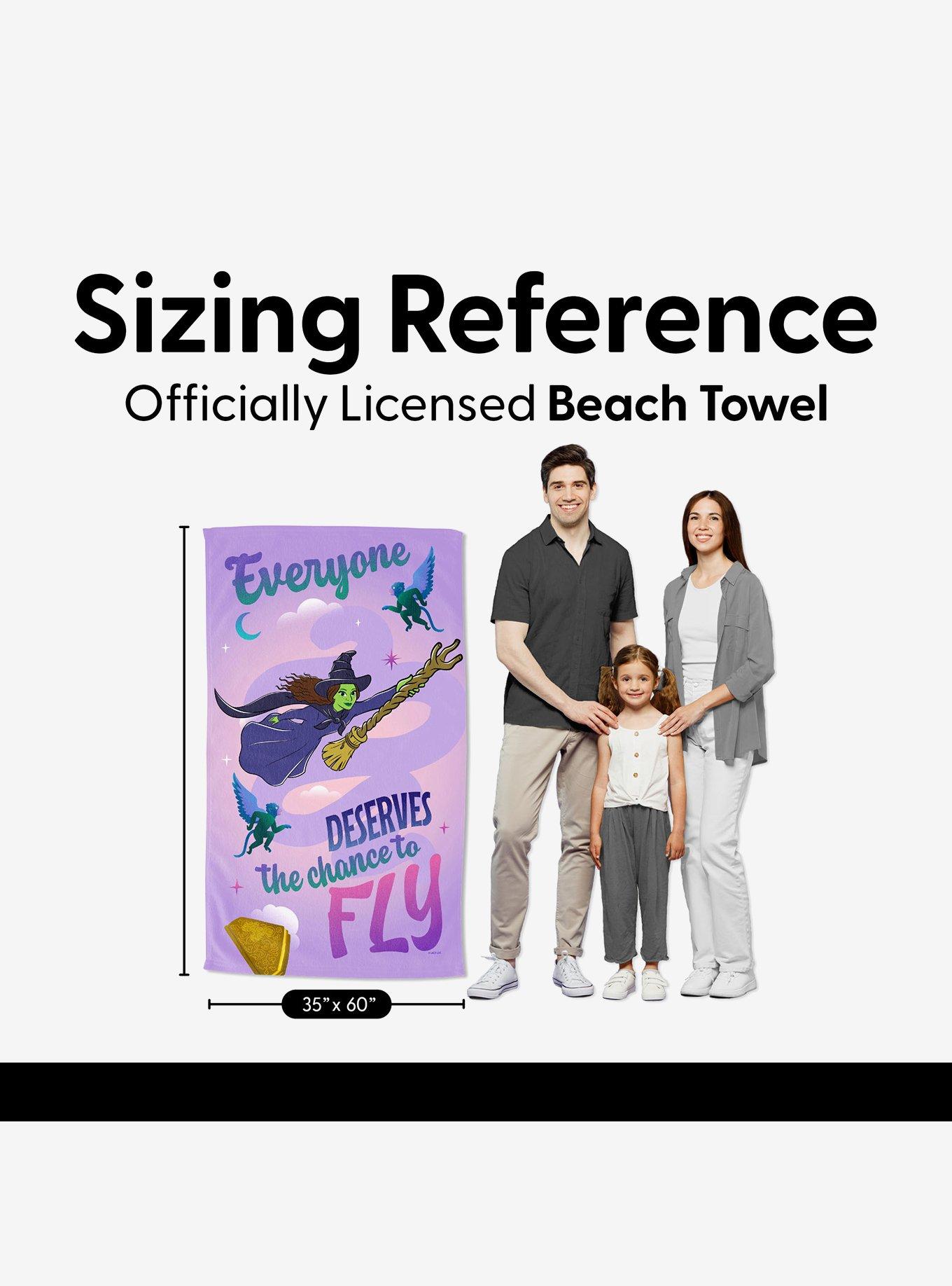 Wicked A Chance To Fly Sand Free Beach Towel