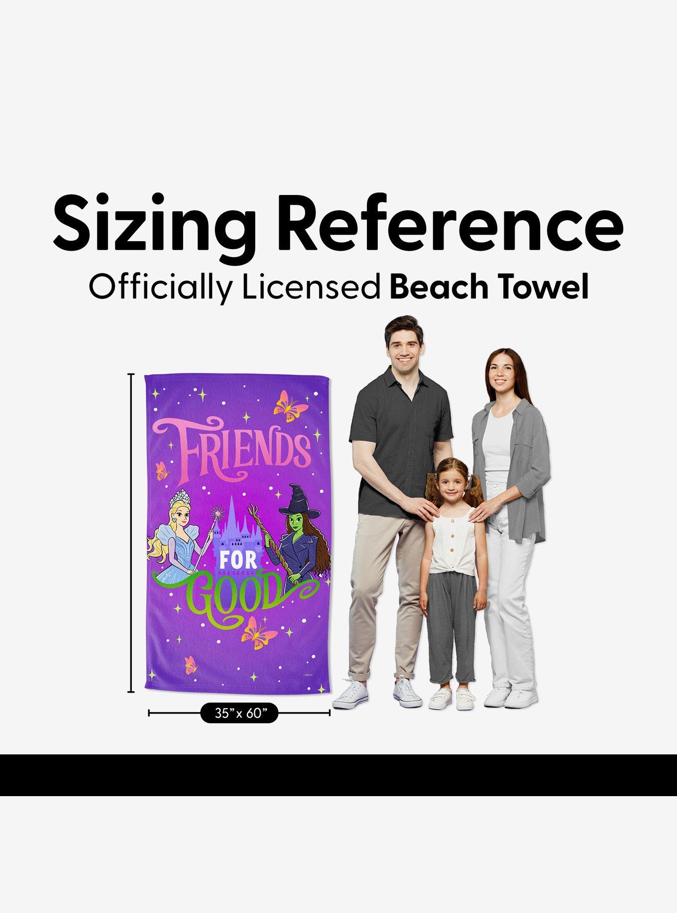 Wicked Friends For Good Sand Free Beach Towel, , alternate - view 5