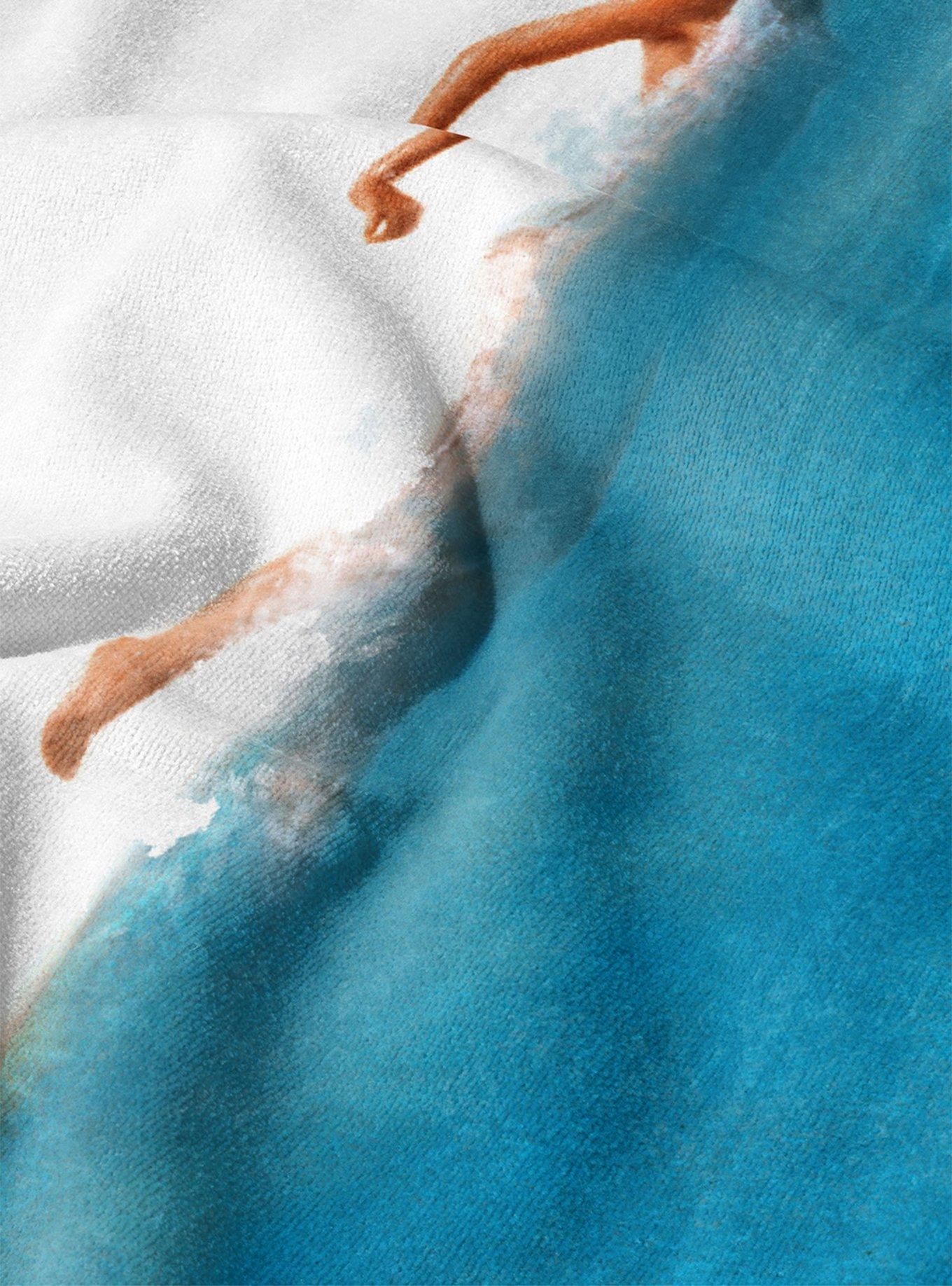Jaws Classic Poster Sand Free Beach Towel, , alternate - view 2