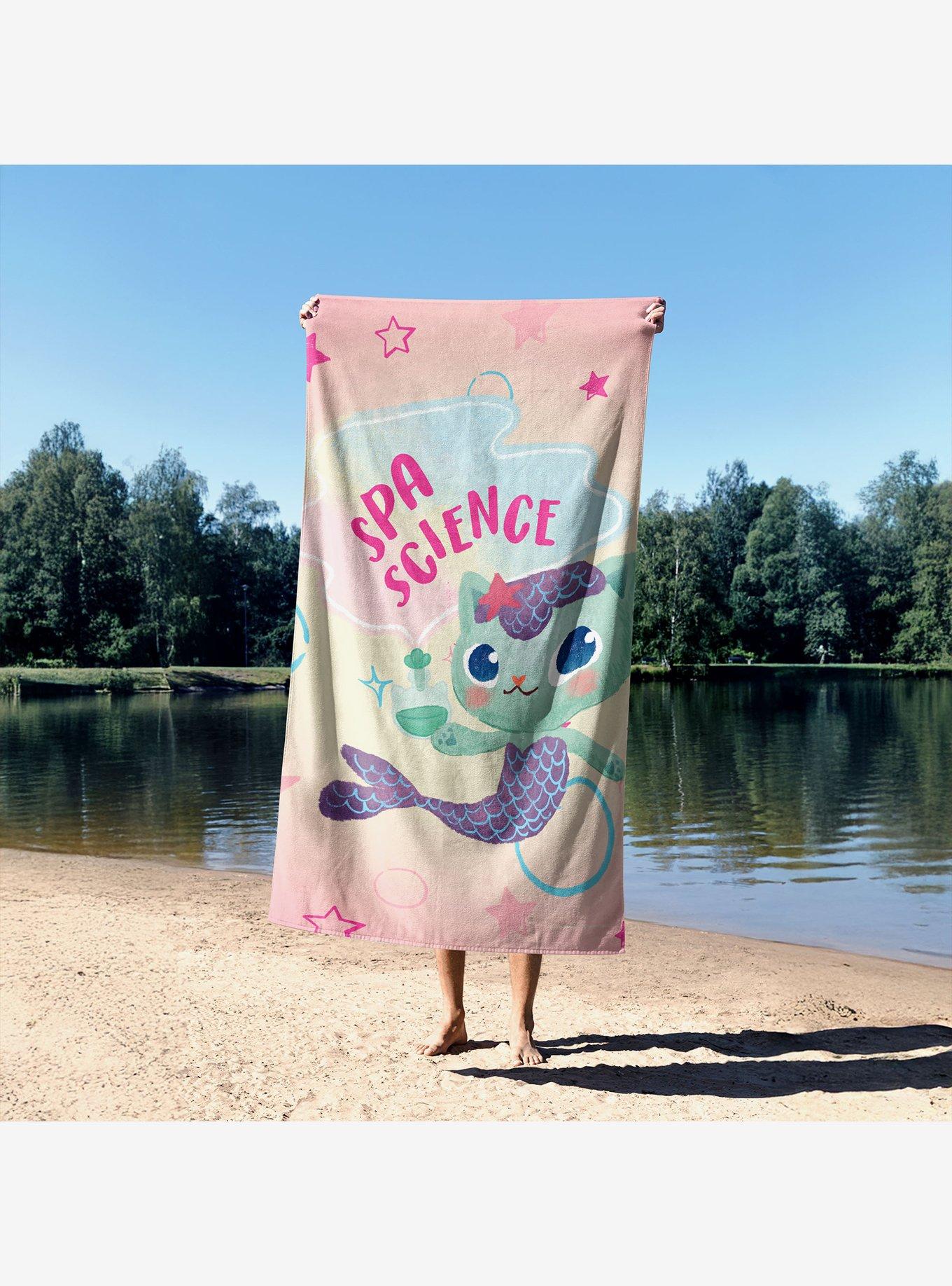 Gabby's Dollhouse SPA Science Sand Free Beach Towel, , alternate - view 4